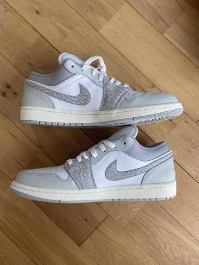 Nike Air Jordan 1 Low Premium "Elephant Print/Safari"