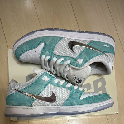 APRIL SKATEBOARDS × Nike SB Dunk Low Pro QS "White and Multi-Color"