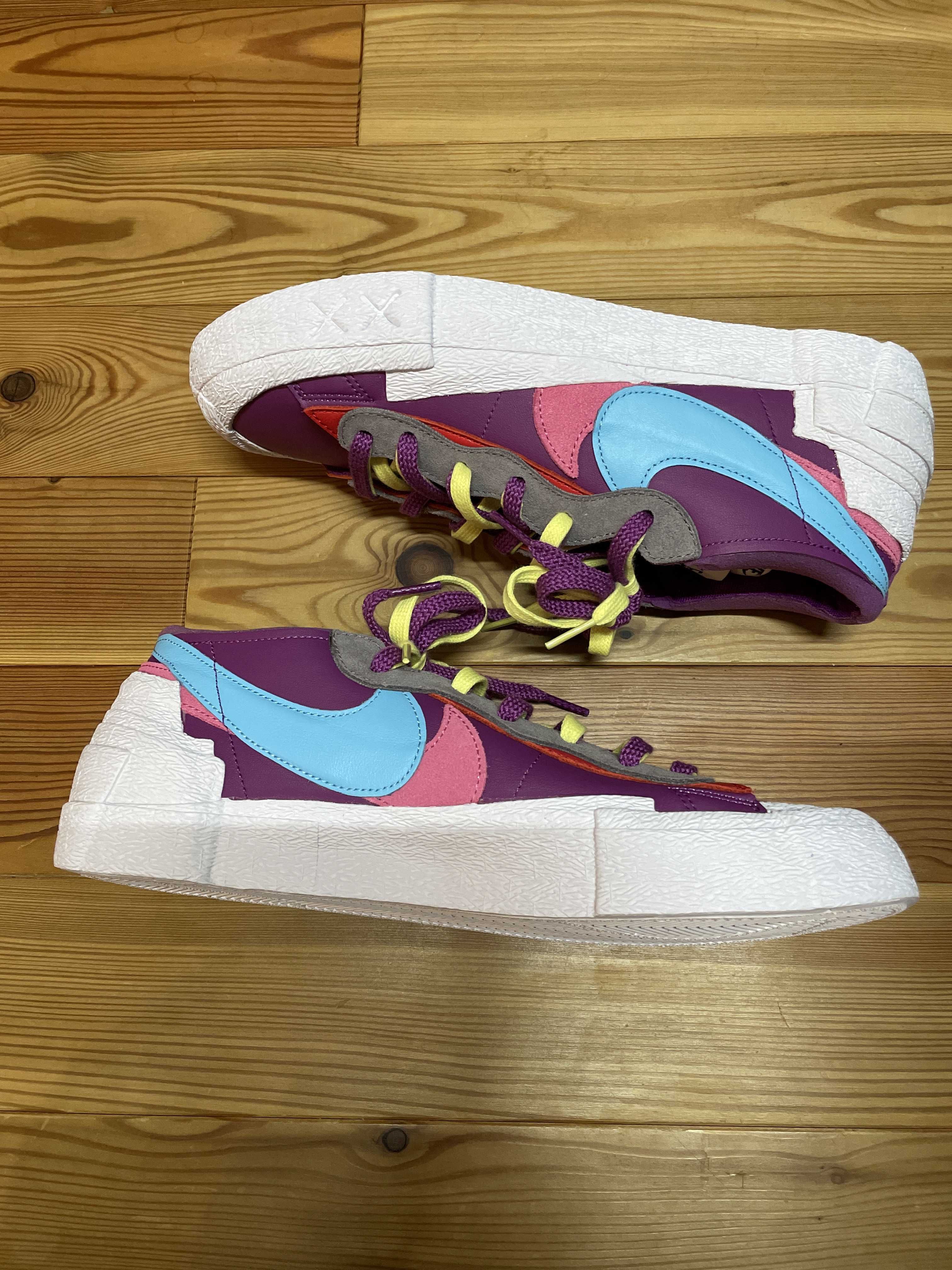 KAWS × sacai × Nike Blazer Low "Purple Dusk"