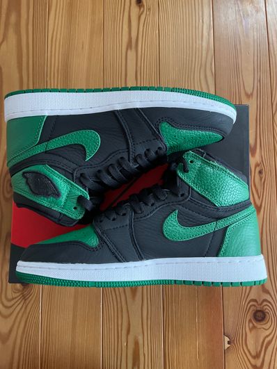 NIKE AIR JORDAN 1 RETRO HIGH OG GS "BLACK/PINE GREEN"