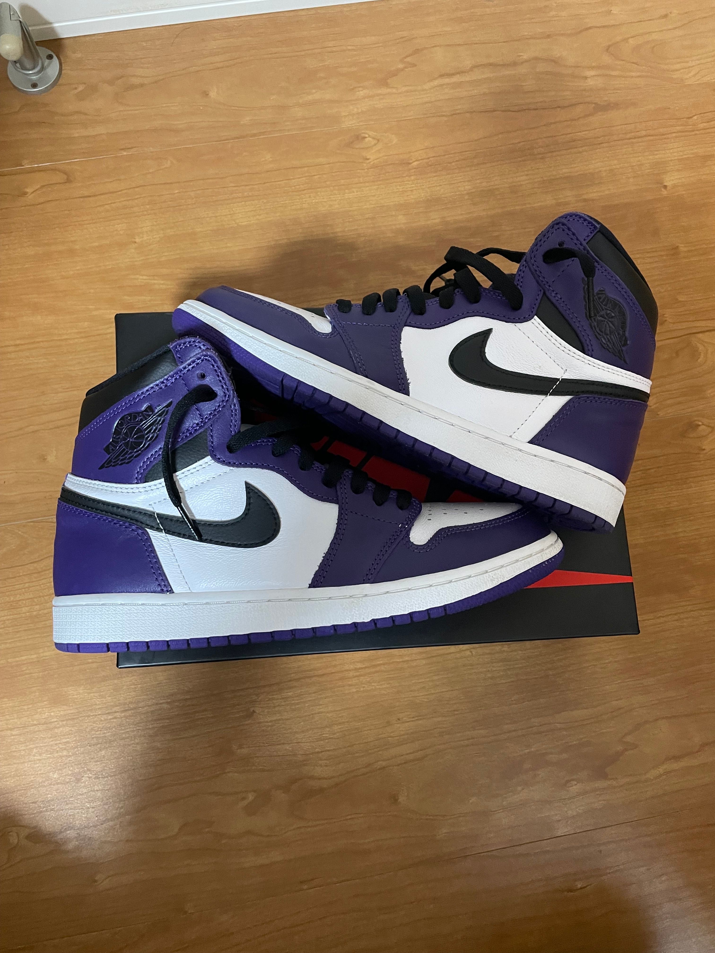 Nike Air Jordan 1 Retro High OG "Court Purple White/Black" (2020)