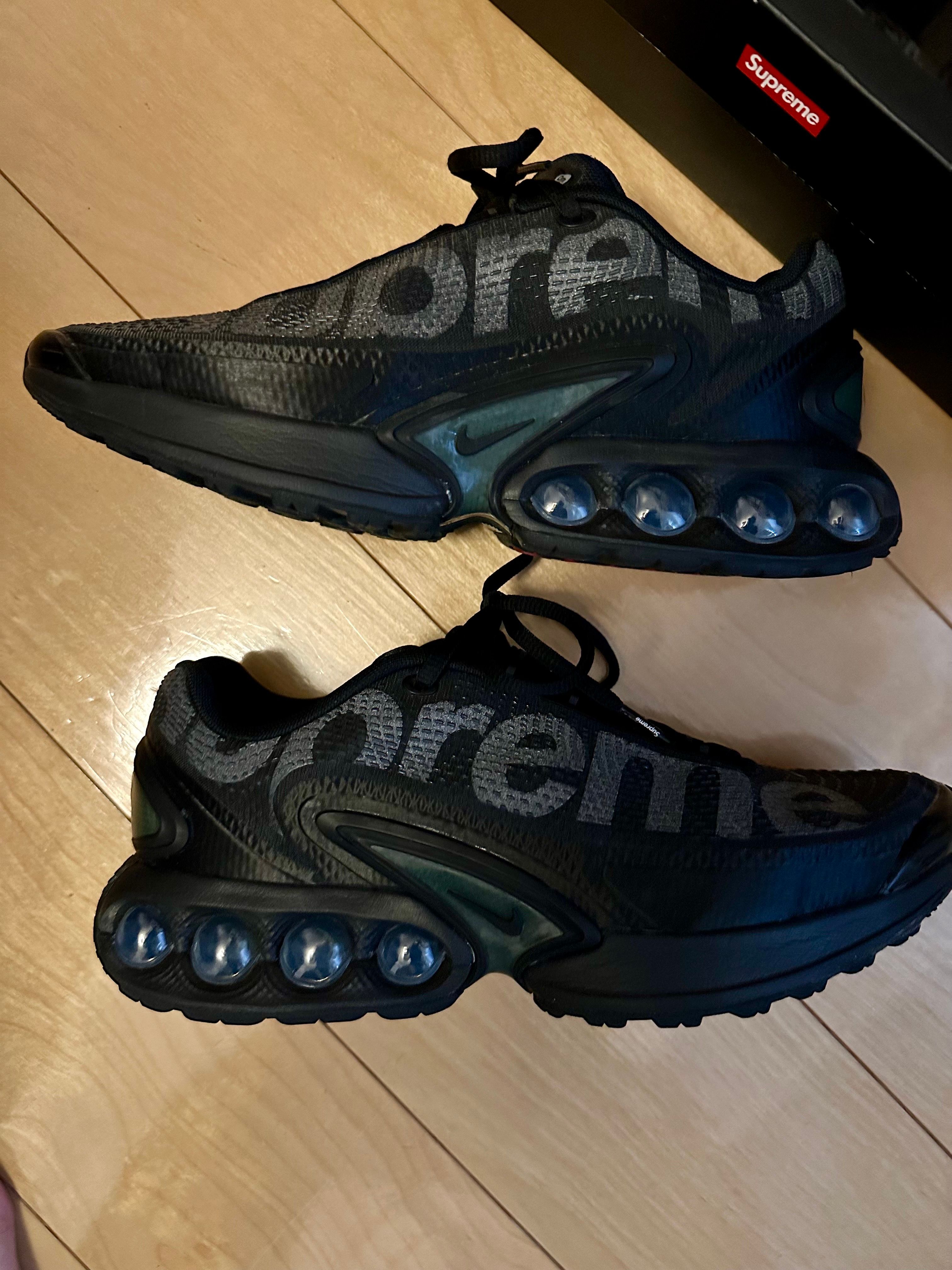 Supreme × Nike Air Max DN "Black/Galactic Jade"