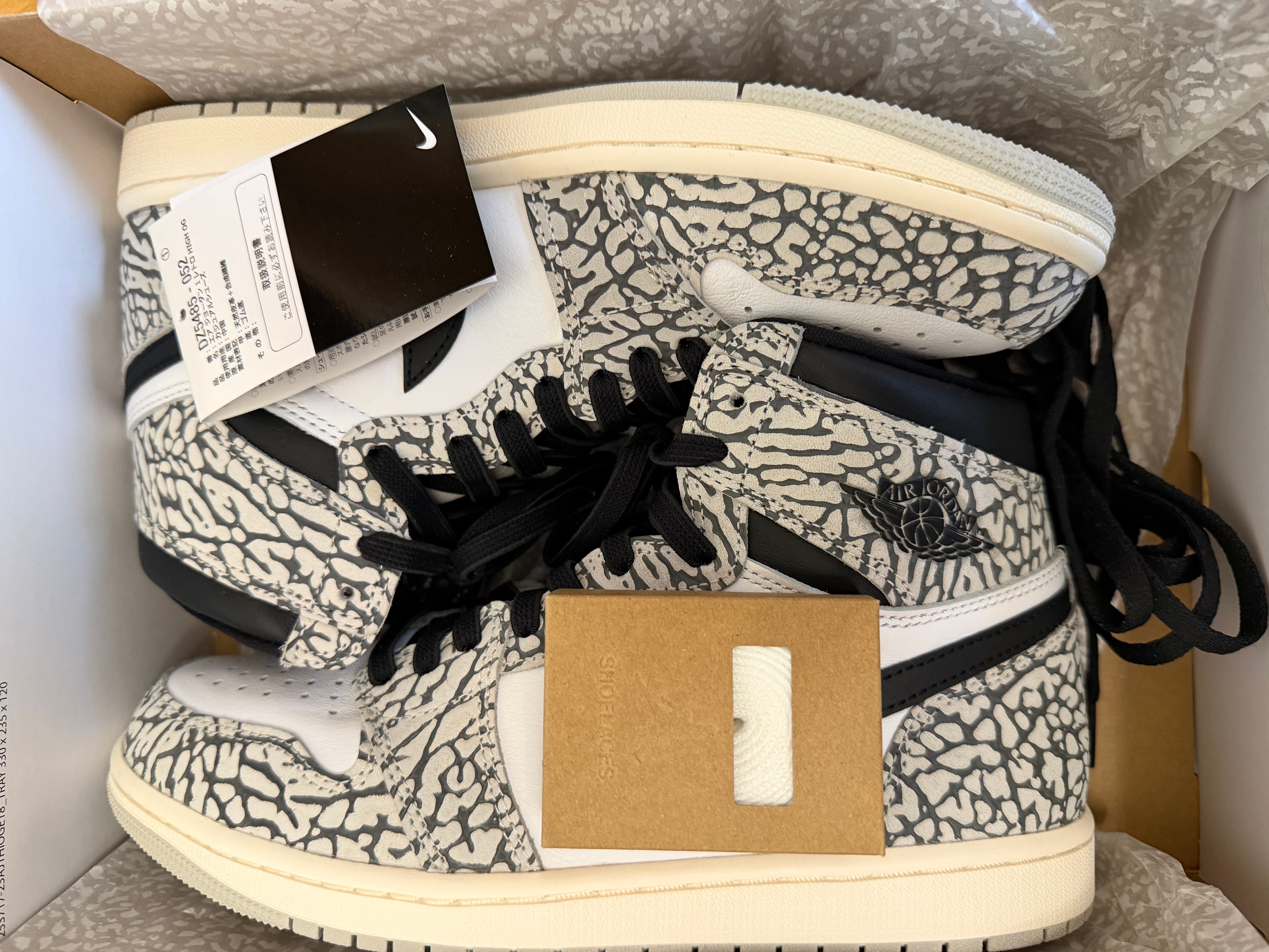 Nike Air Jordan 1 High OG "White Cement/Safari"