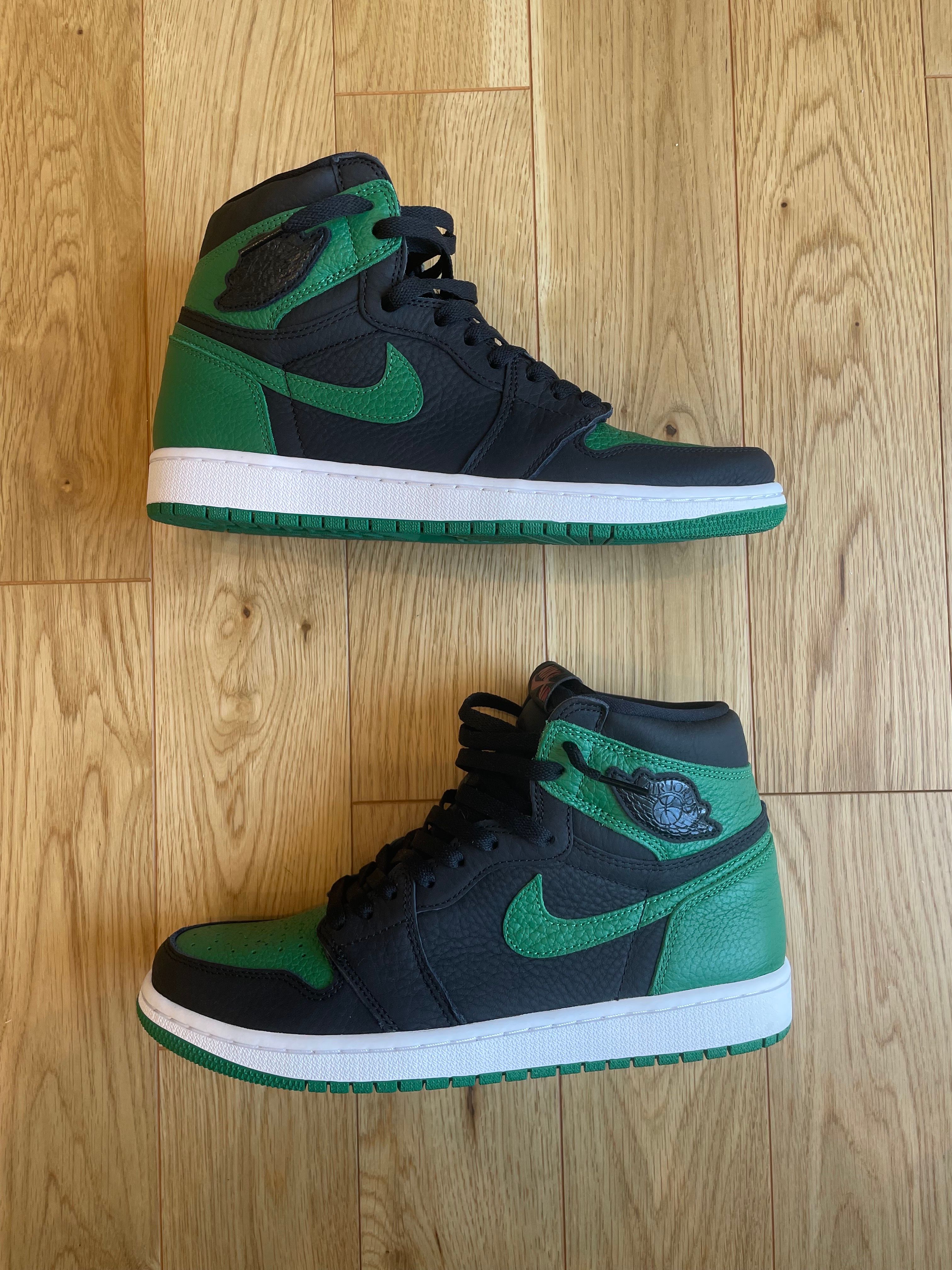 Nike Air Jordan 1 Retro High OG "Black/Pine Green" (2020)      