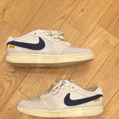 UNION × Nike Air Jordan 1 Low KO "Sail Leather"