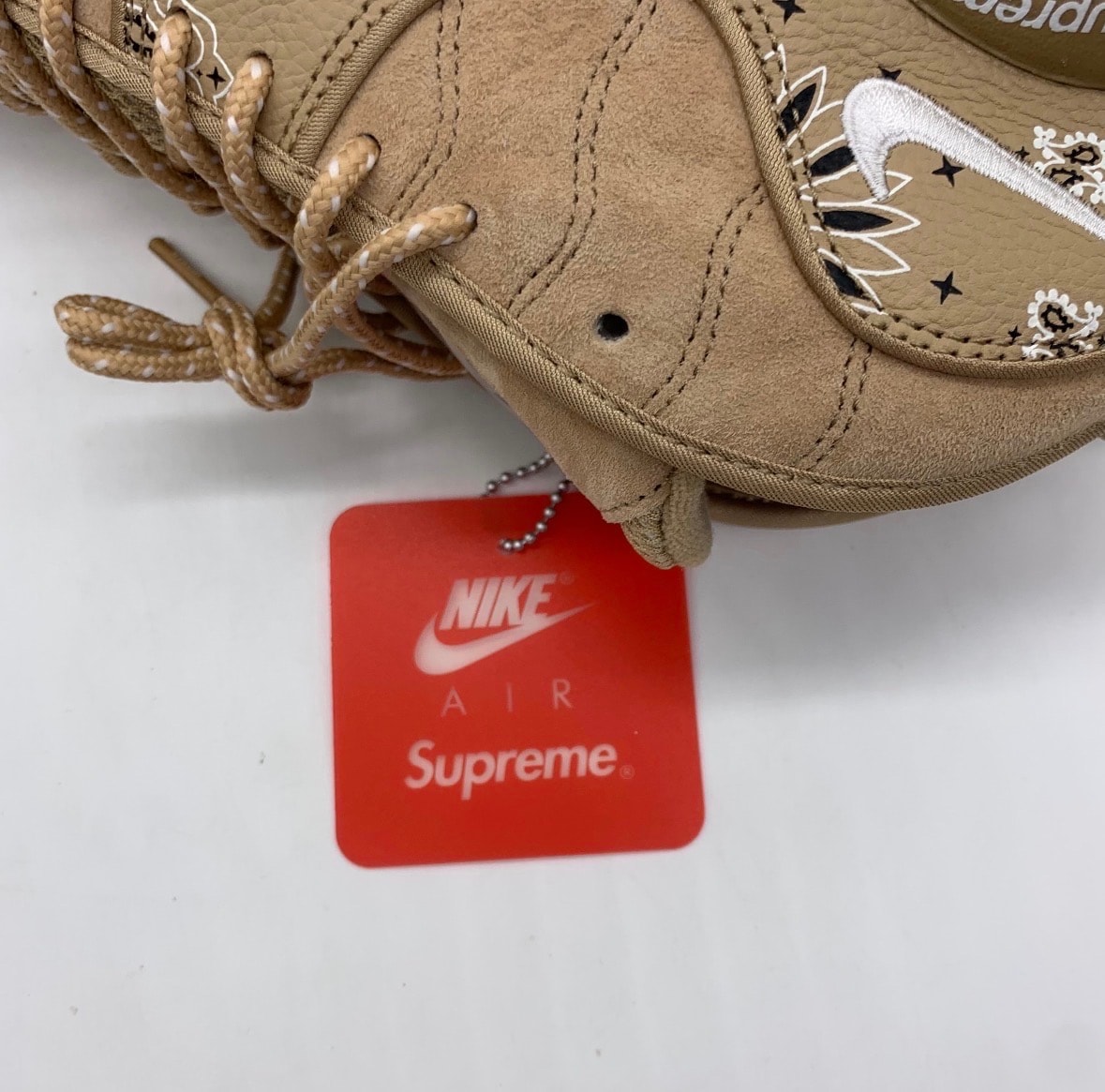 Supreme × Nike Air Zoom Flight 95 SP "Hemp/White"