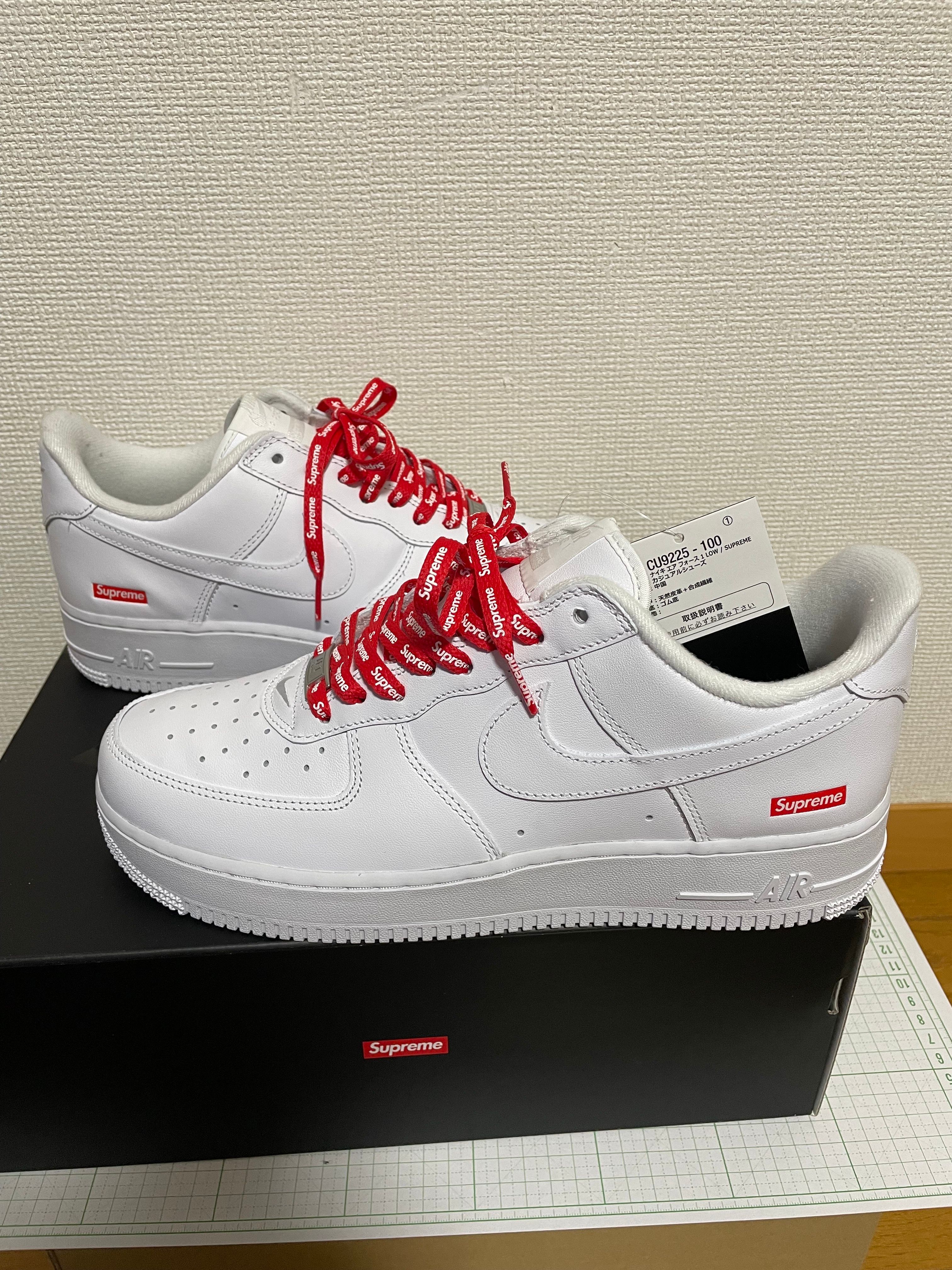 Supreme × Nike Air Force 1 Low "White"