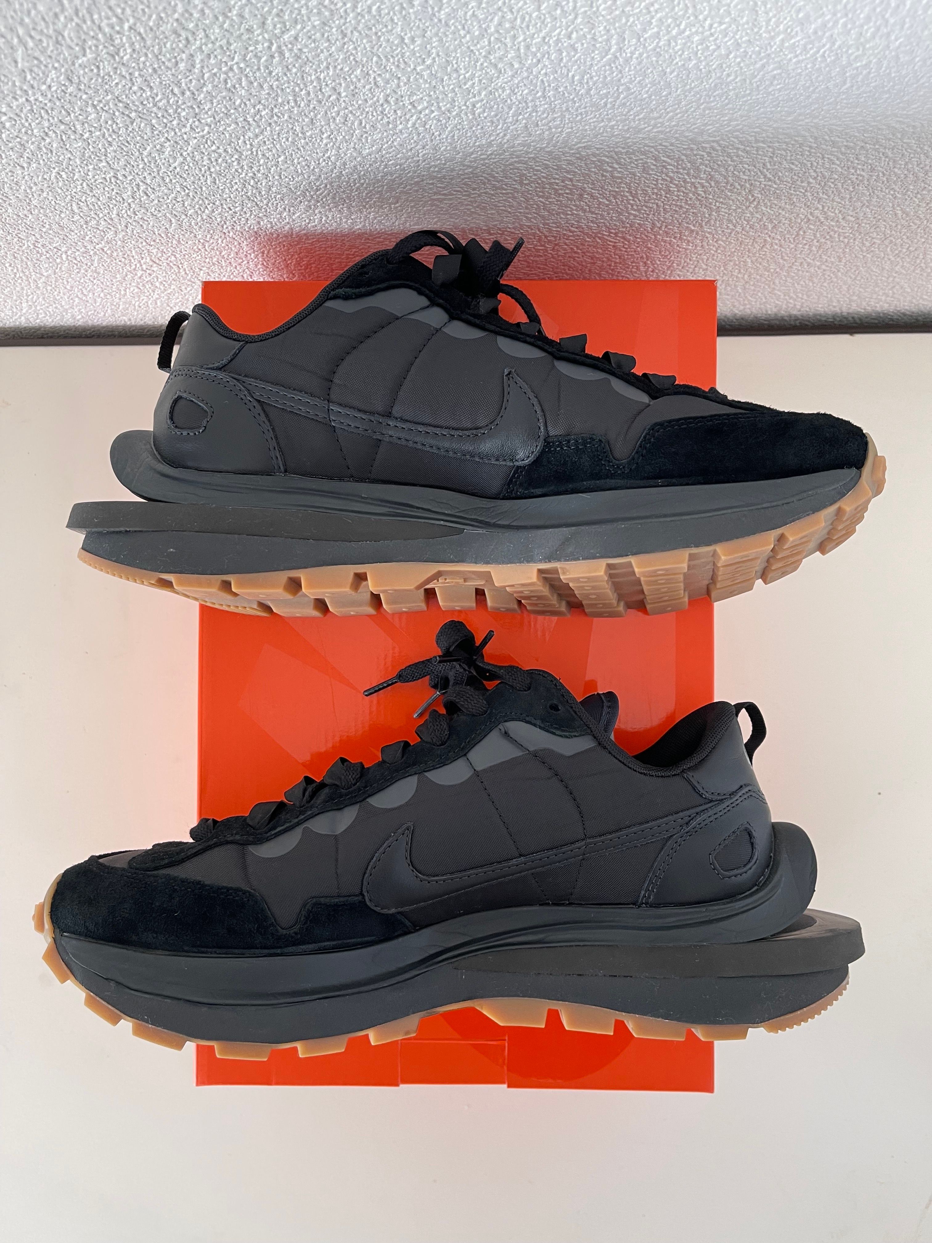 sacai × Nike VaporWaffle "Black Gum"