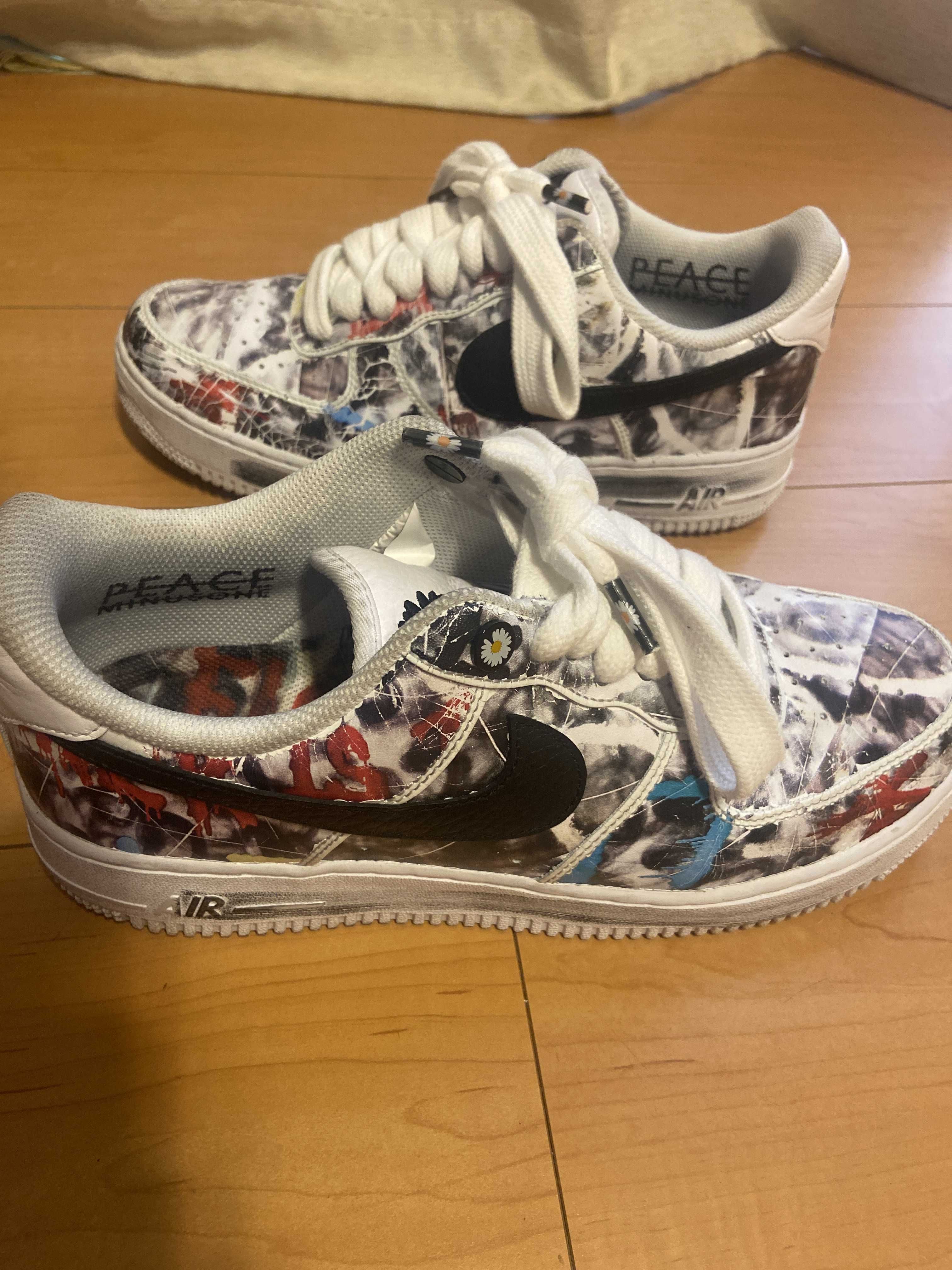 PEACEMINUSONE × Nike Air Force 1 Low "Para-noise/White/Black" / G-DRAGON