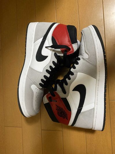 Nike Air Jordan 1 High OG "White/Black/Light Smoke Grey"