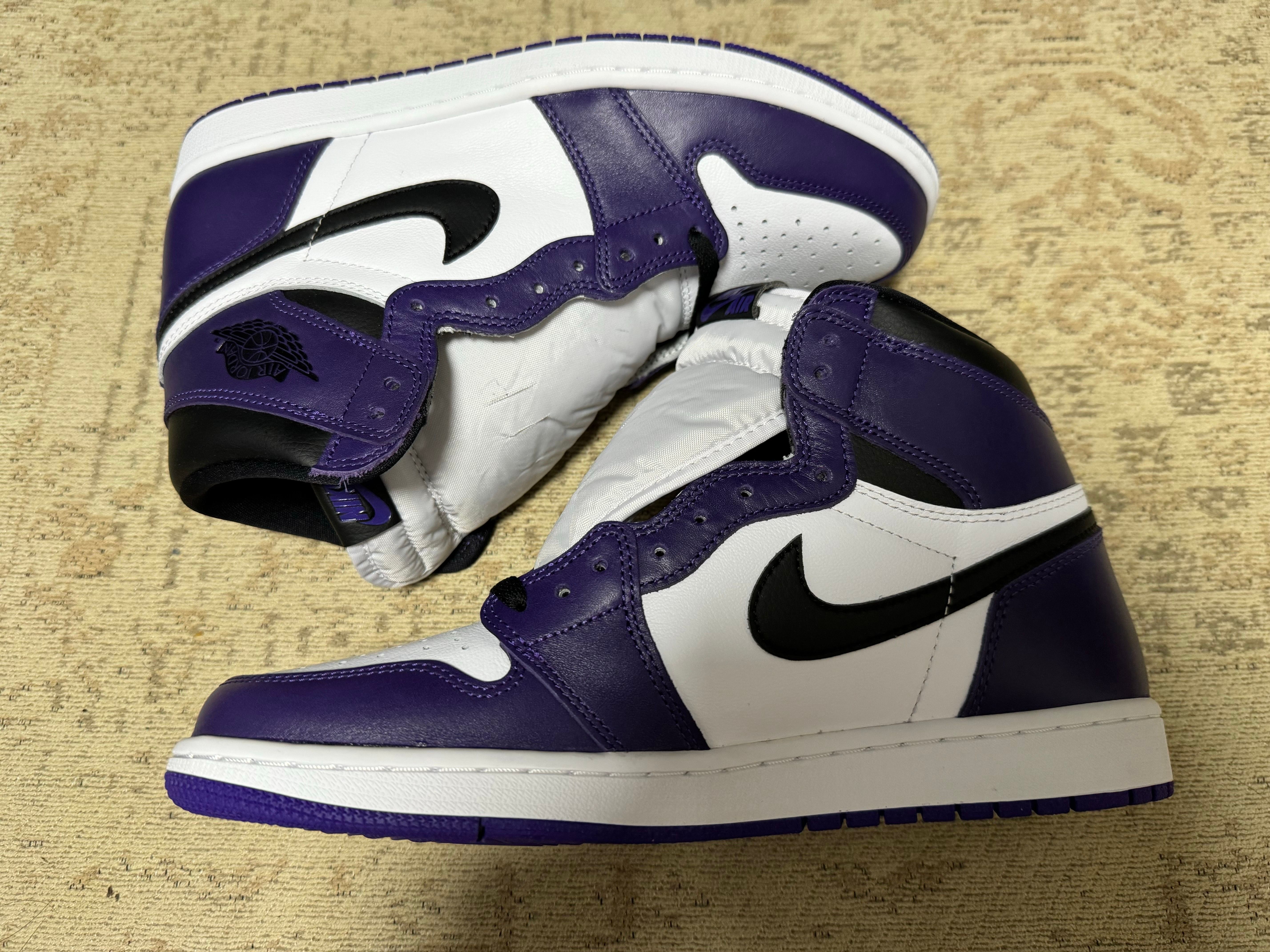 Nike Air Jordan 1 Retro High OG "Court Purple White/Black" (2020)   