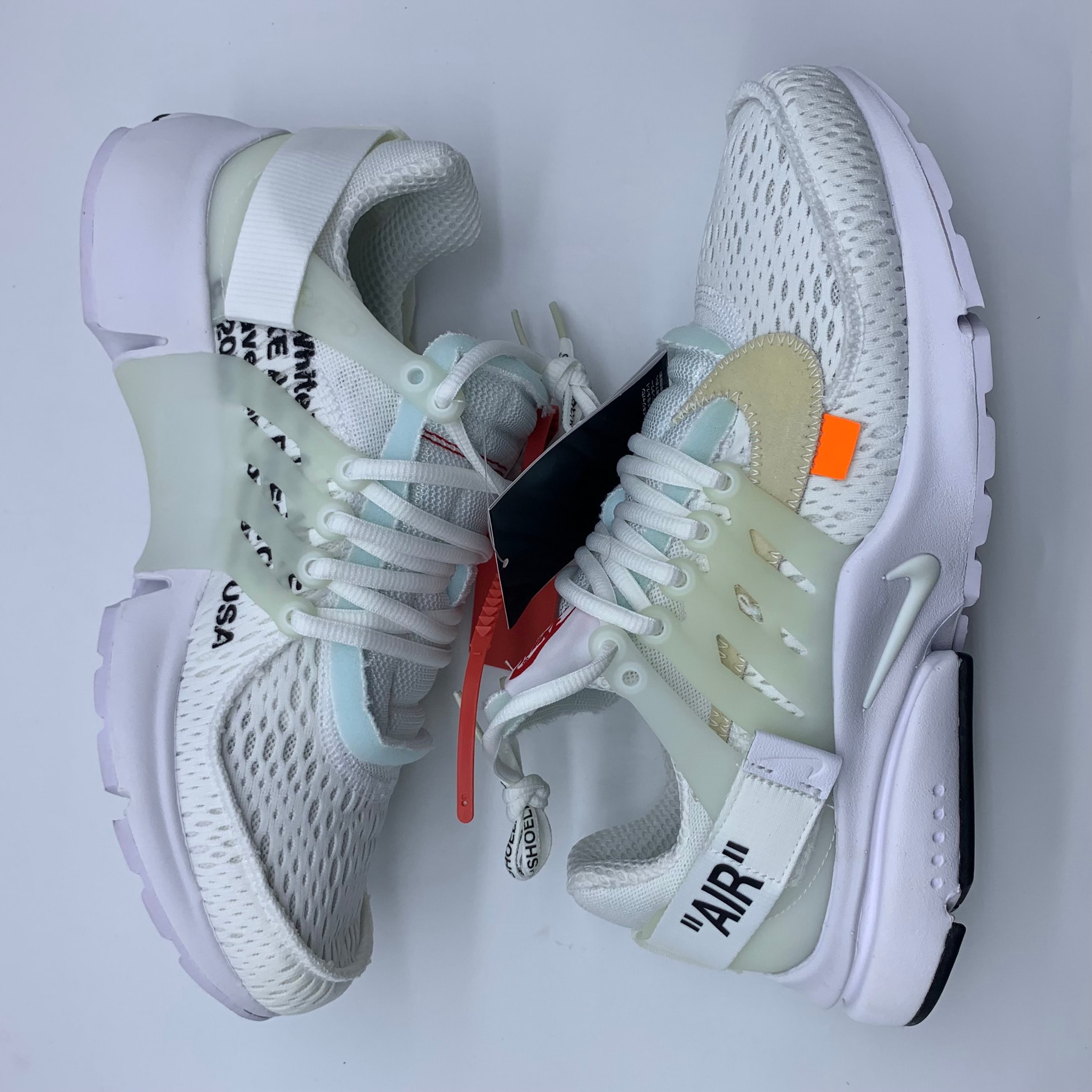 Off-White × Nike Air Presto "White/Black/Cone"