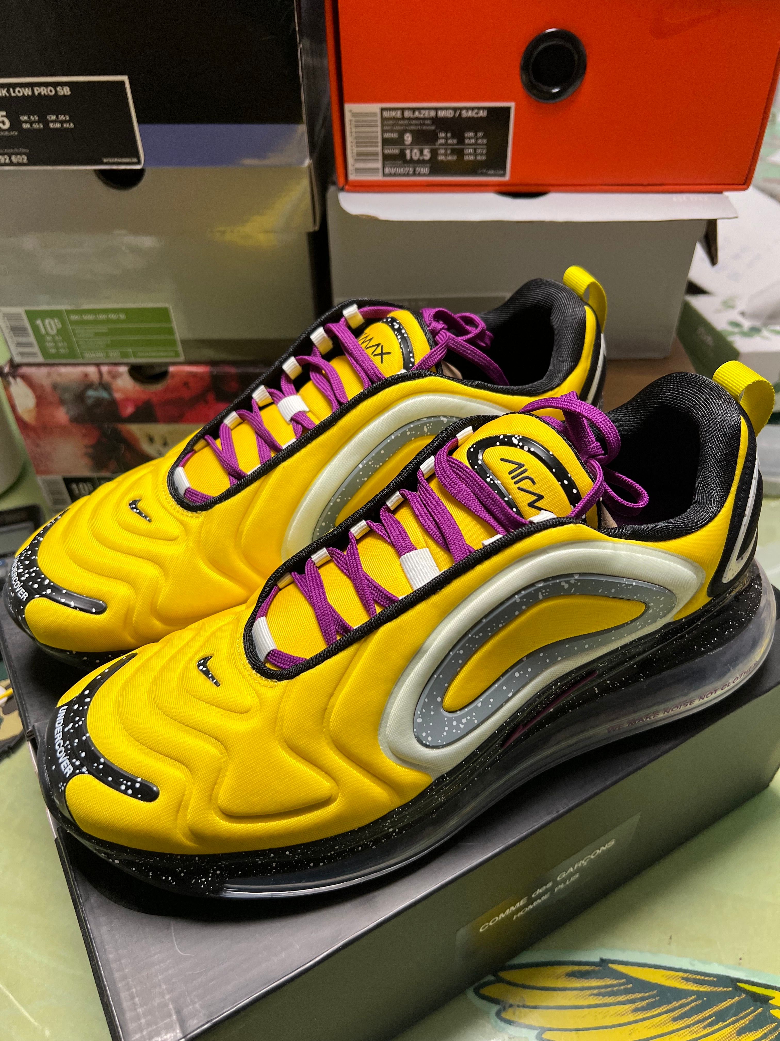 UNDERCOVER × NIKE AIR MAX 720 "YELLOW"