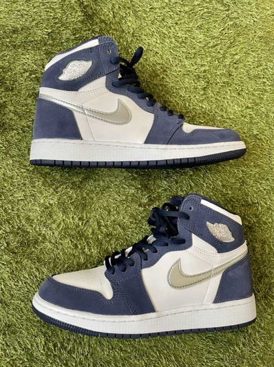 Nike GS Air Jordan 1 High OG CO.JP "Midnight Navy" (2020)(ブリーフケースなし)