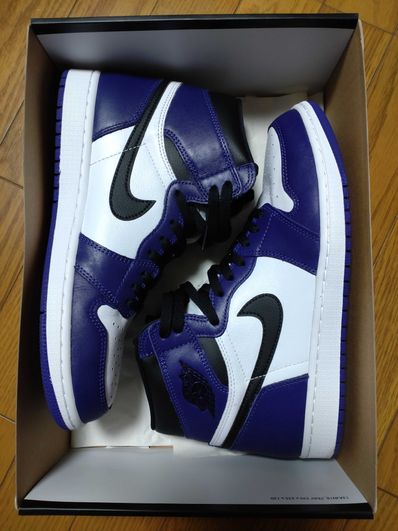 Nike Air Jordan 1 Retro High OG "Court Purple White/Black" (2020)