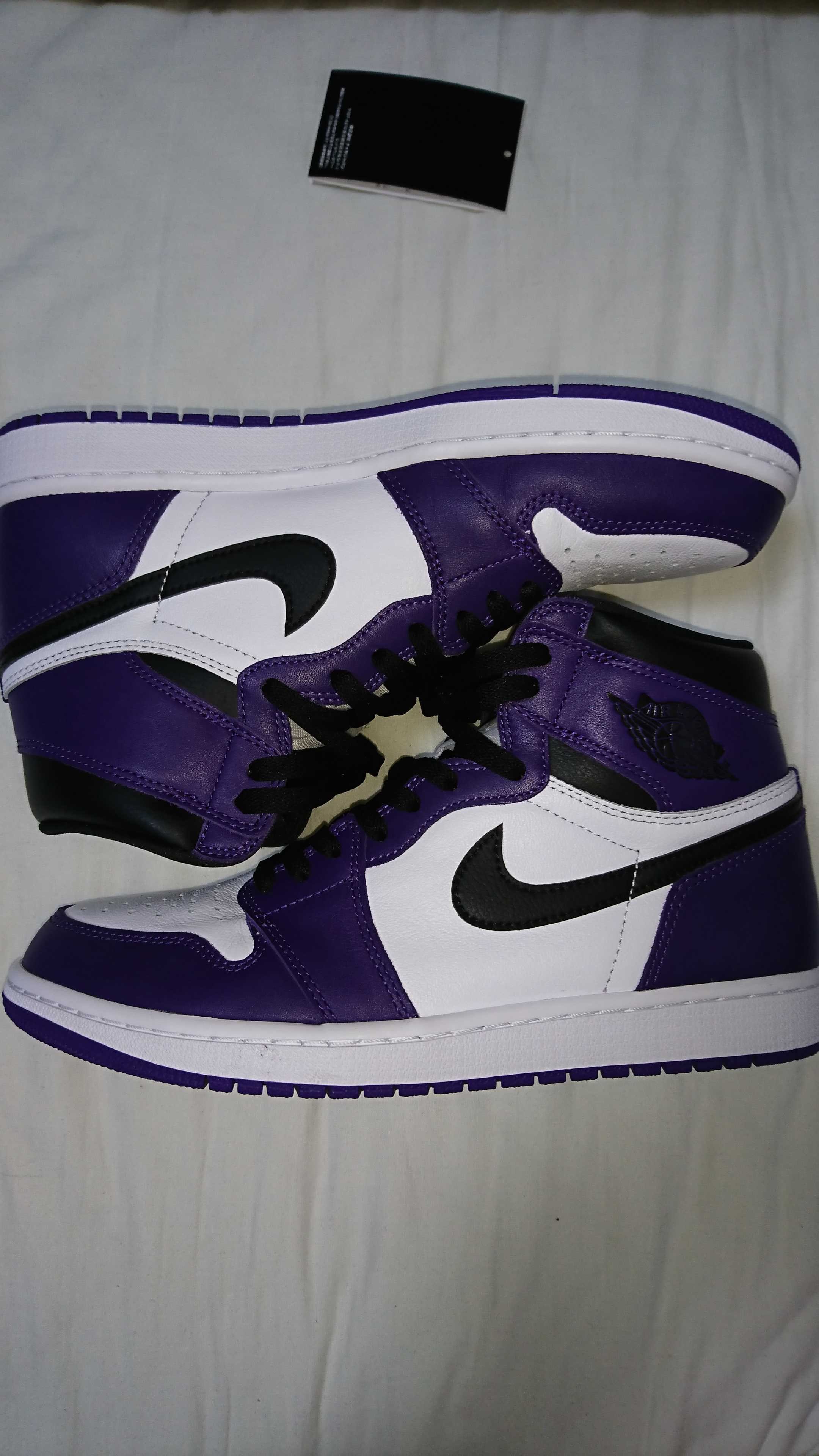 Nike Air Jordan 1 Retro High OG "Court Purple White/Black" (2020)