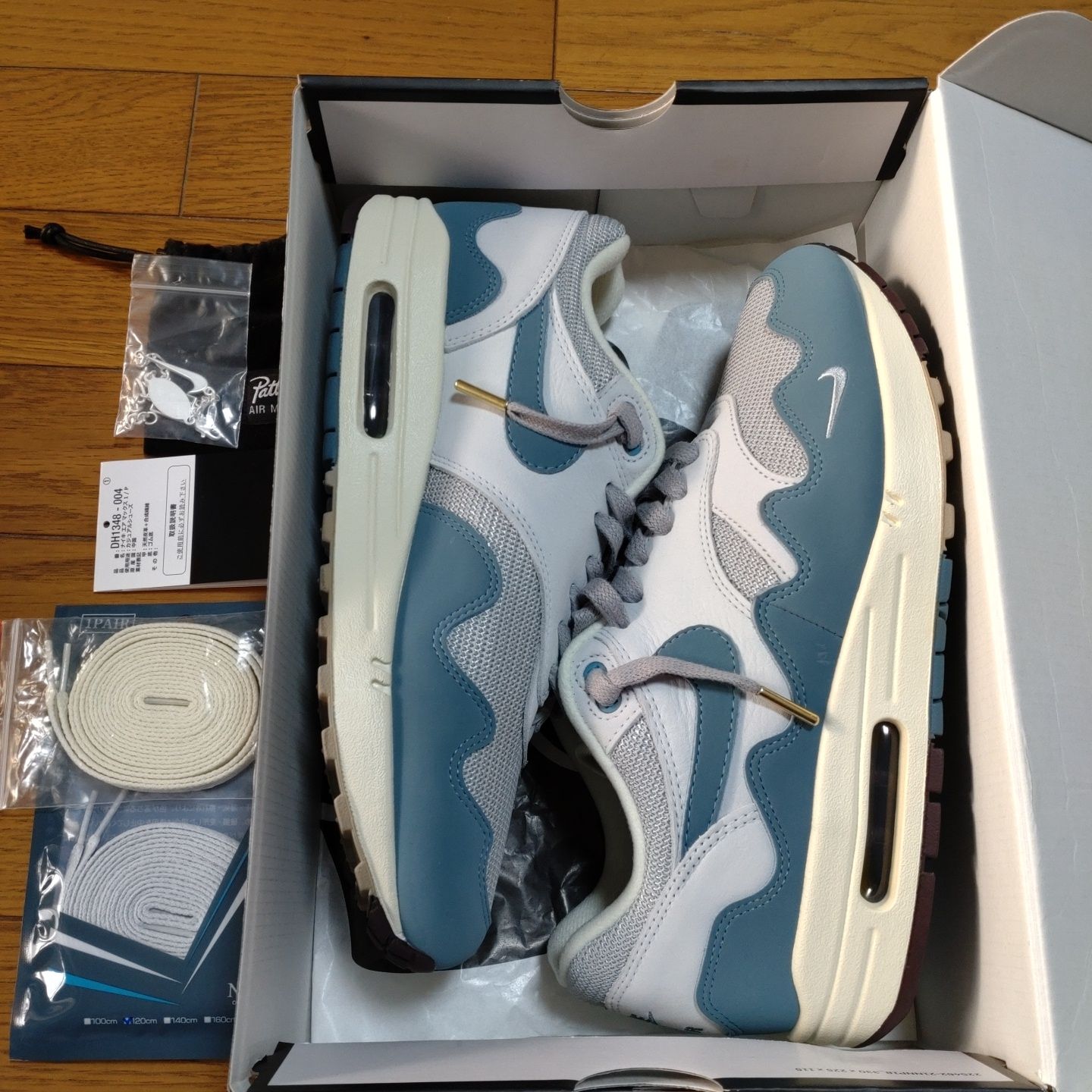 Patta × Nike Air Max 1 "Noise Aqua"