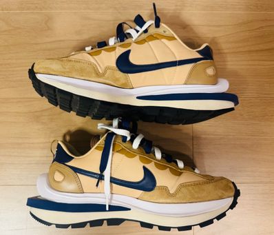Sacai × Nike Vapor Waffle "Sesame And Blue Void"