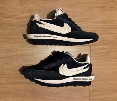 Fragment × sacai × Nike LD Waffle "Blackended Blue"