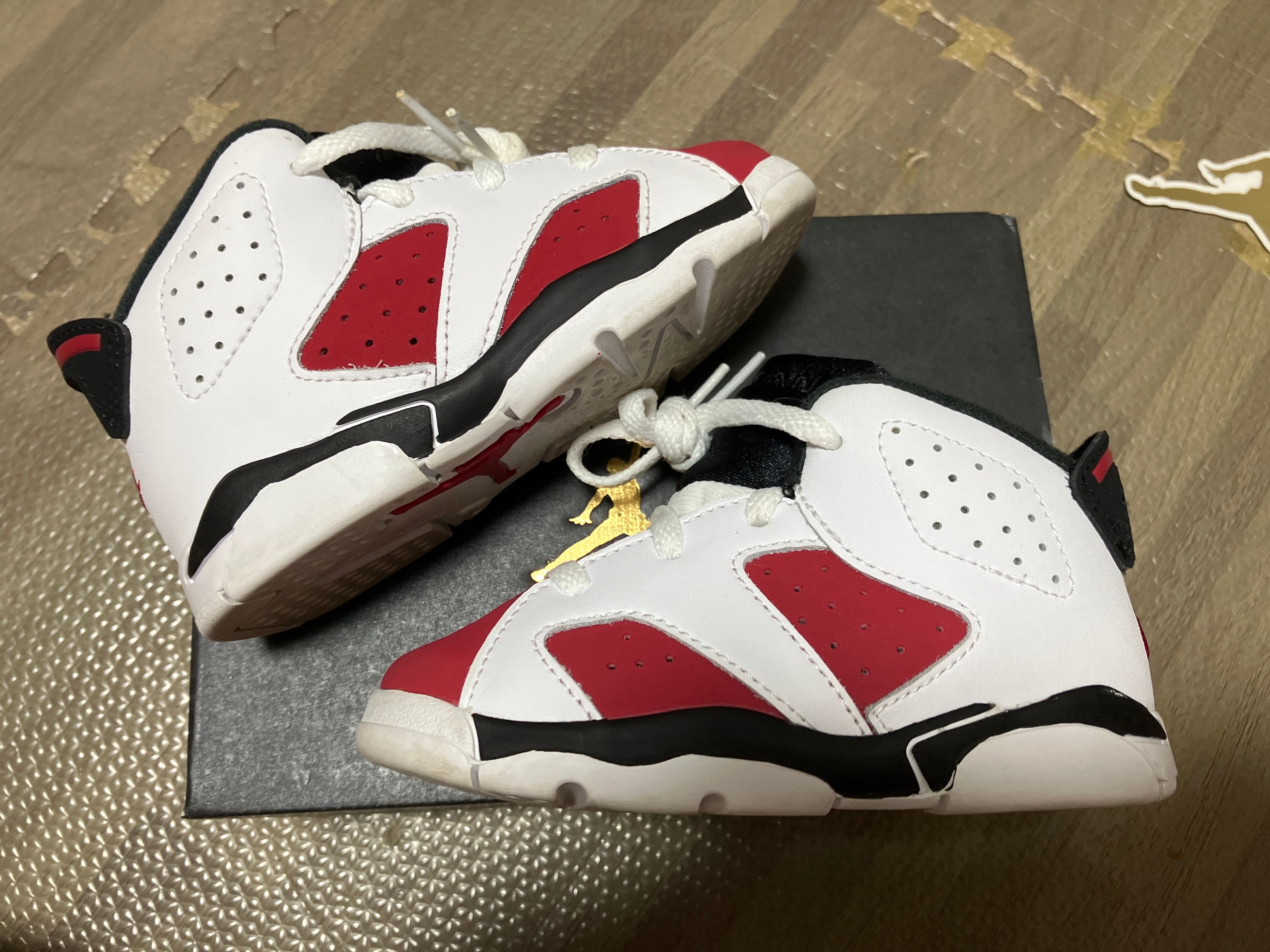 Nike TD Air Jordan 6 "Carmine" (2021)