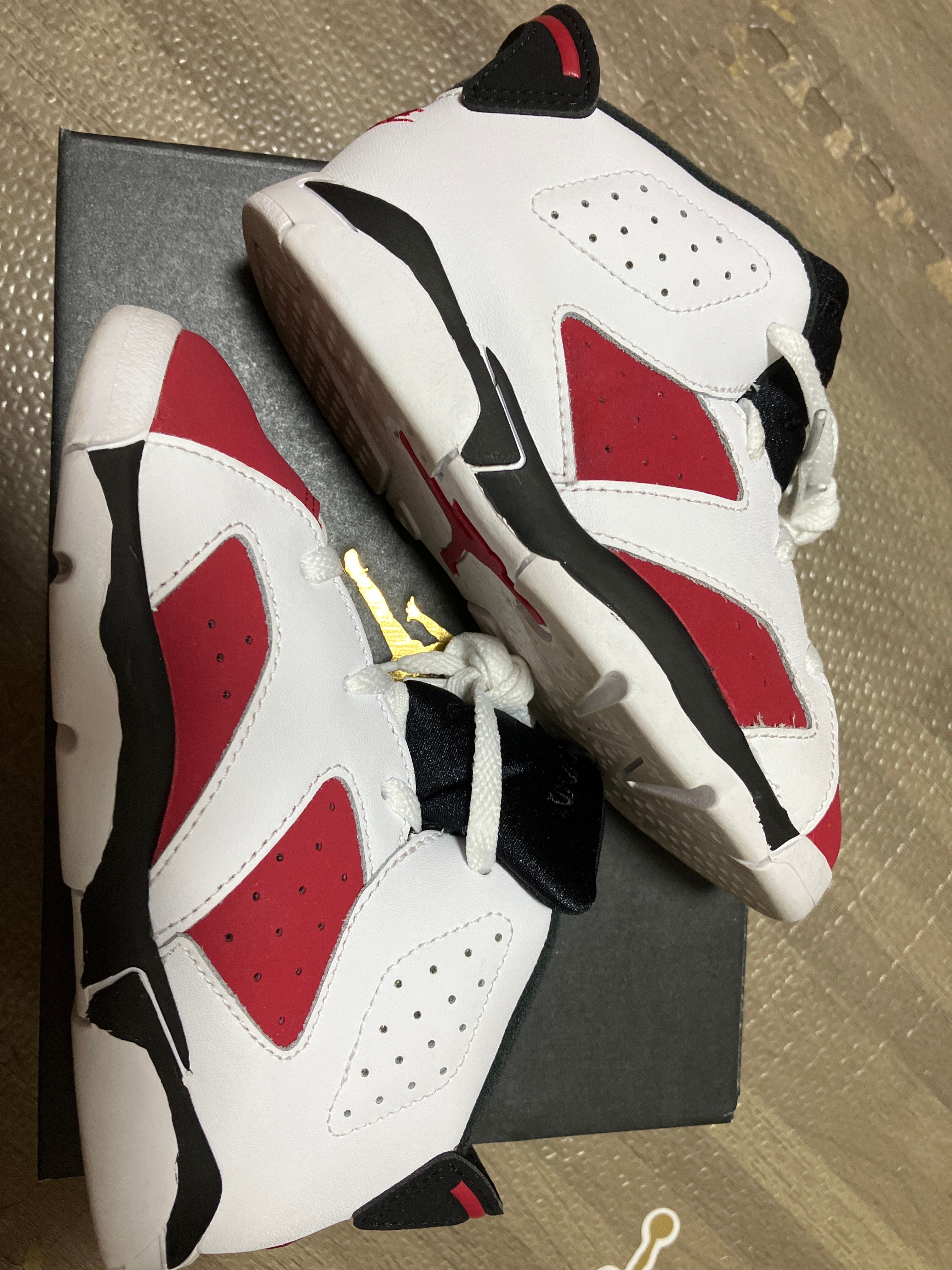 Nike TD Air Jordan 6 "Carmine" (2021)