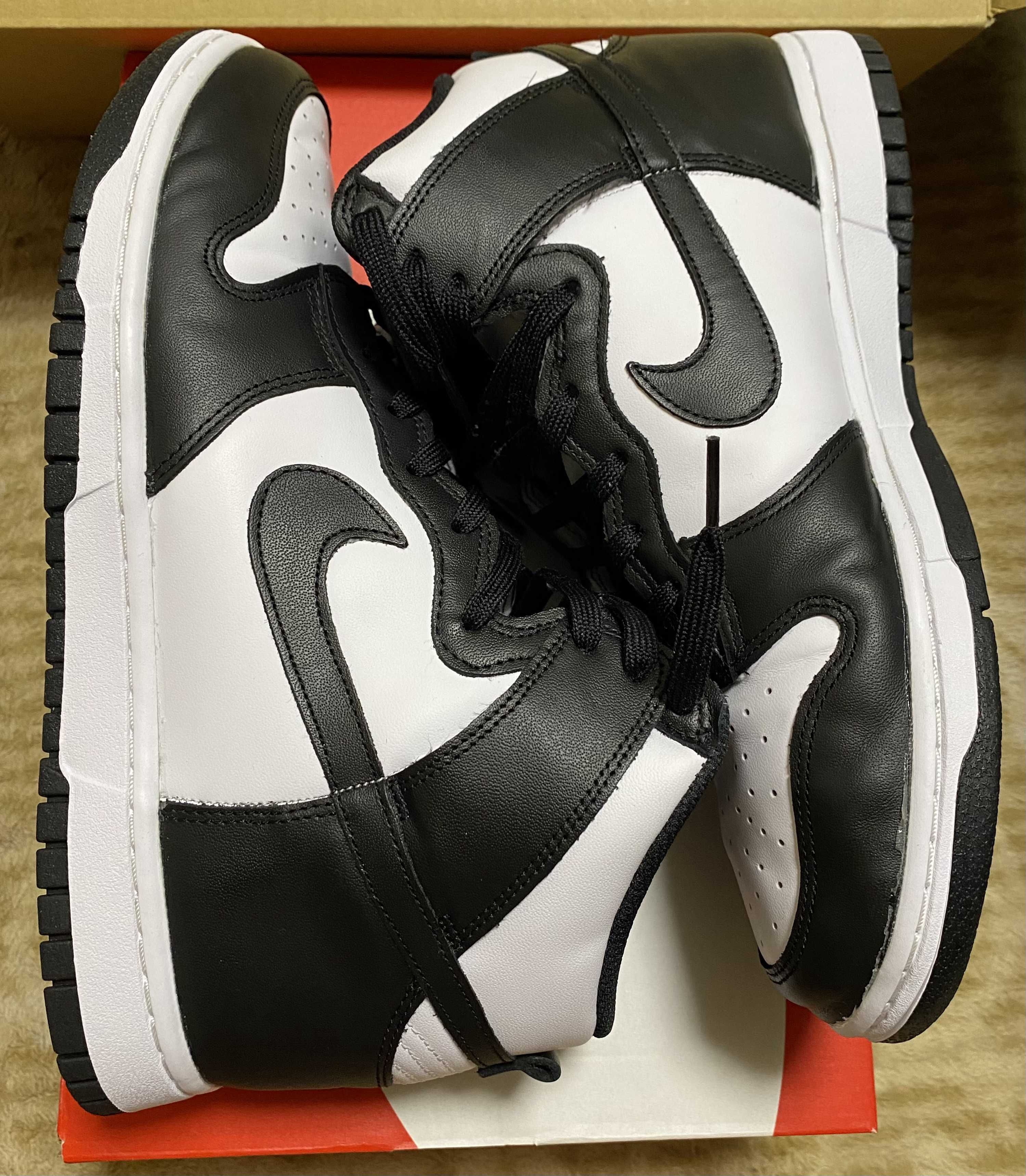 Nike Women's Dunk High "Black and White"