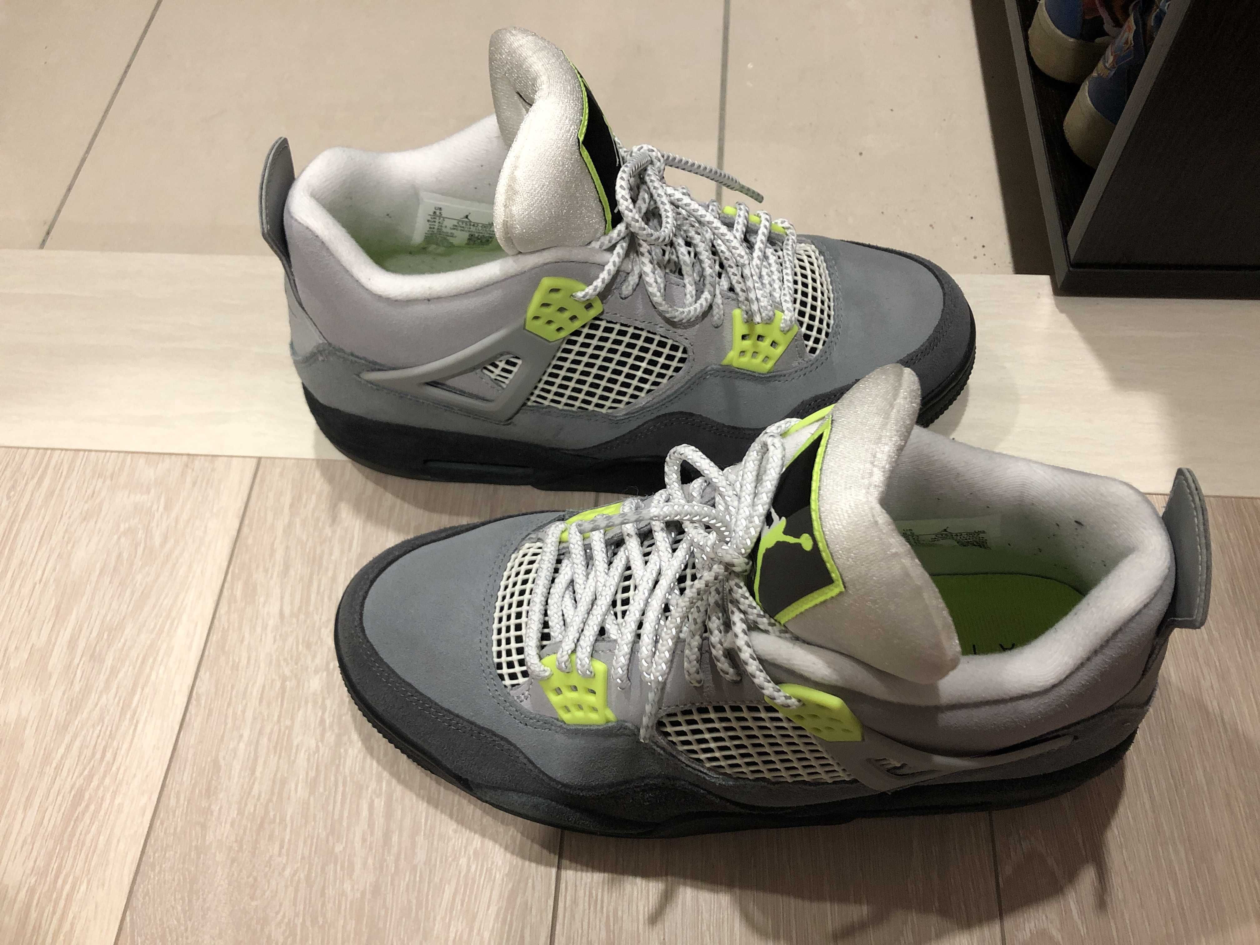 NIKE AIR JORDAN 4 RETRO LE "NEON"