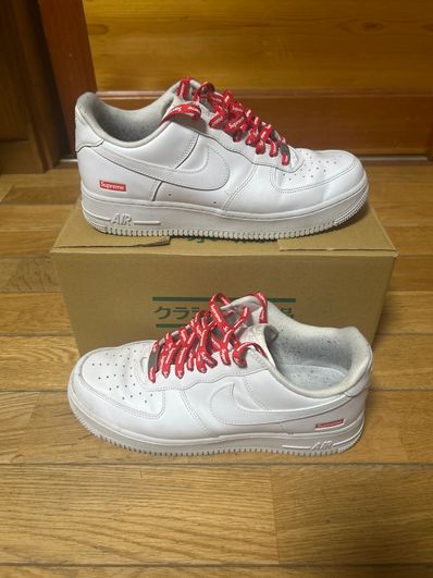 Supreme × Nike Air Force 1 Low "White"