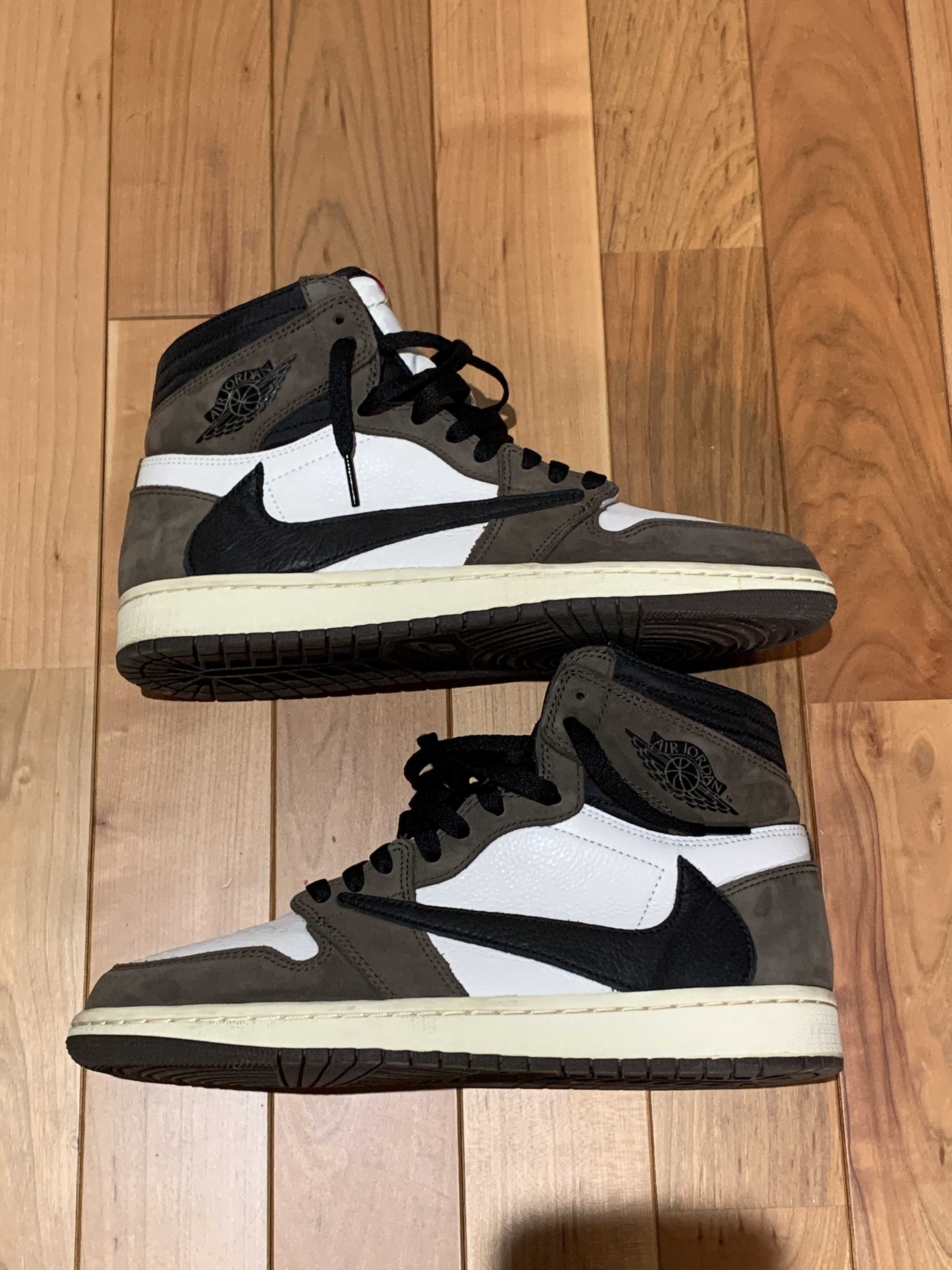 Travis Scott × Nike Air Jordan 1 Retro High OG TS SP "Sail/Dark Mocha"