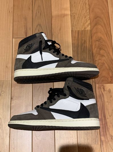 Travis Scott × Nike Air Jordan 1 Retro High OG TS SP "Sail/Dark Mocha"
