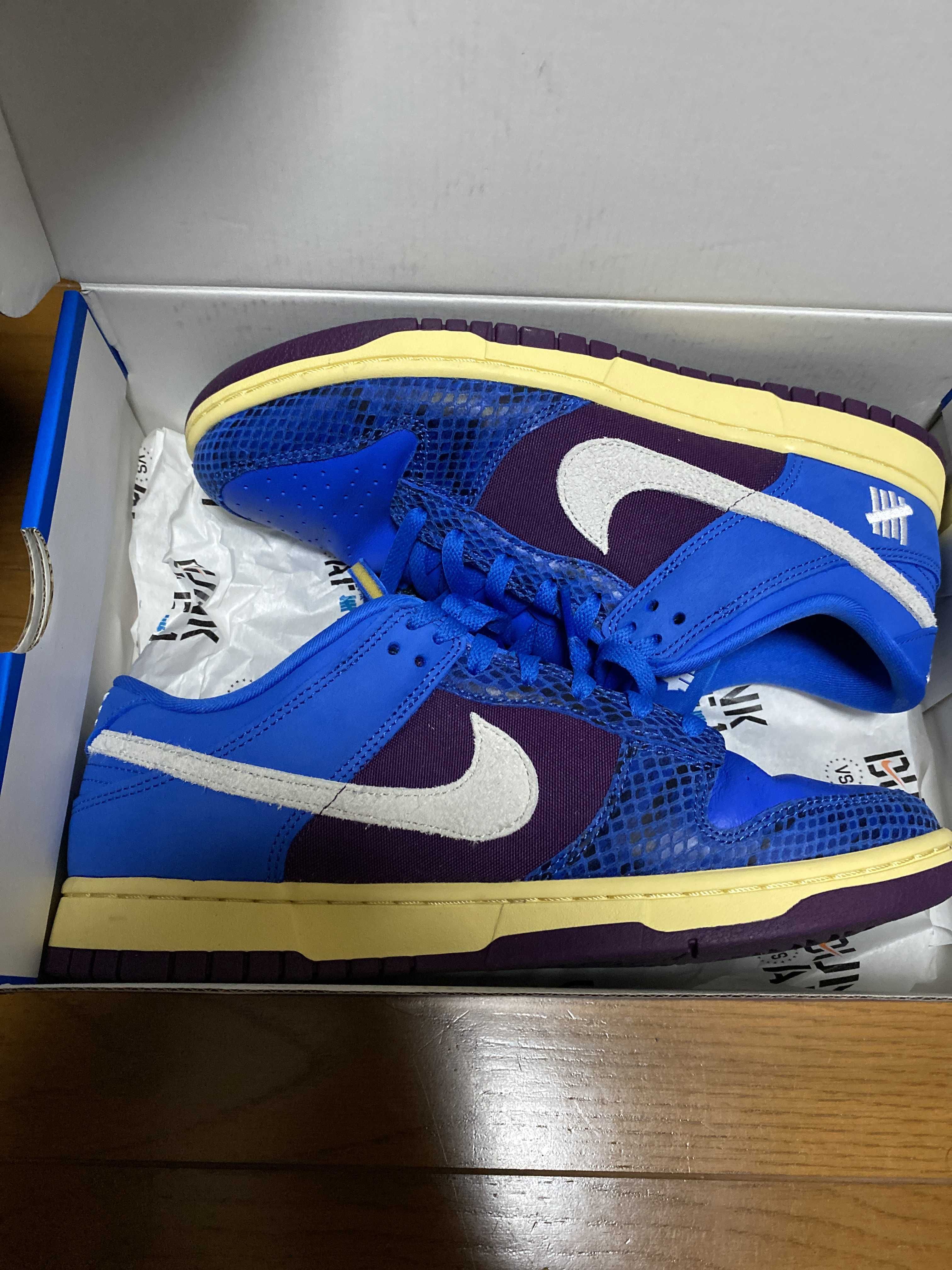 UNDEFEATED × Nike Dunk Low SP "Royal"