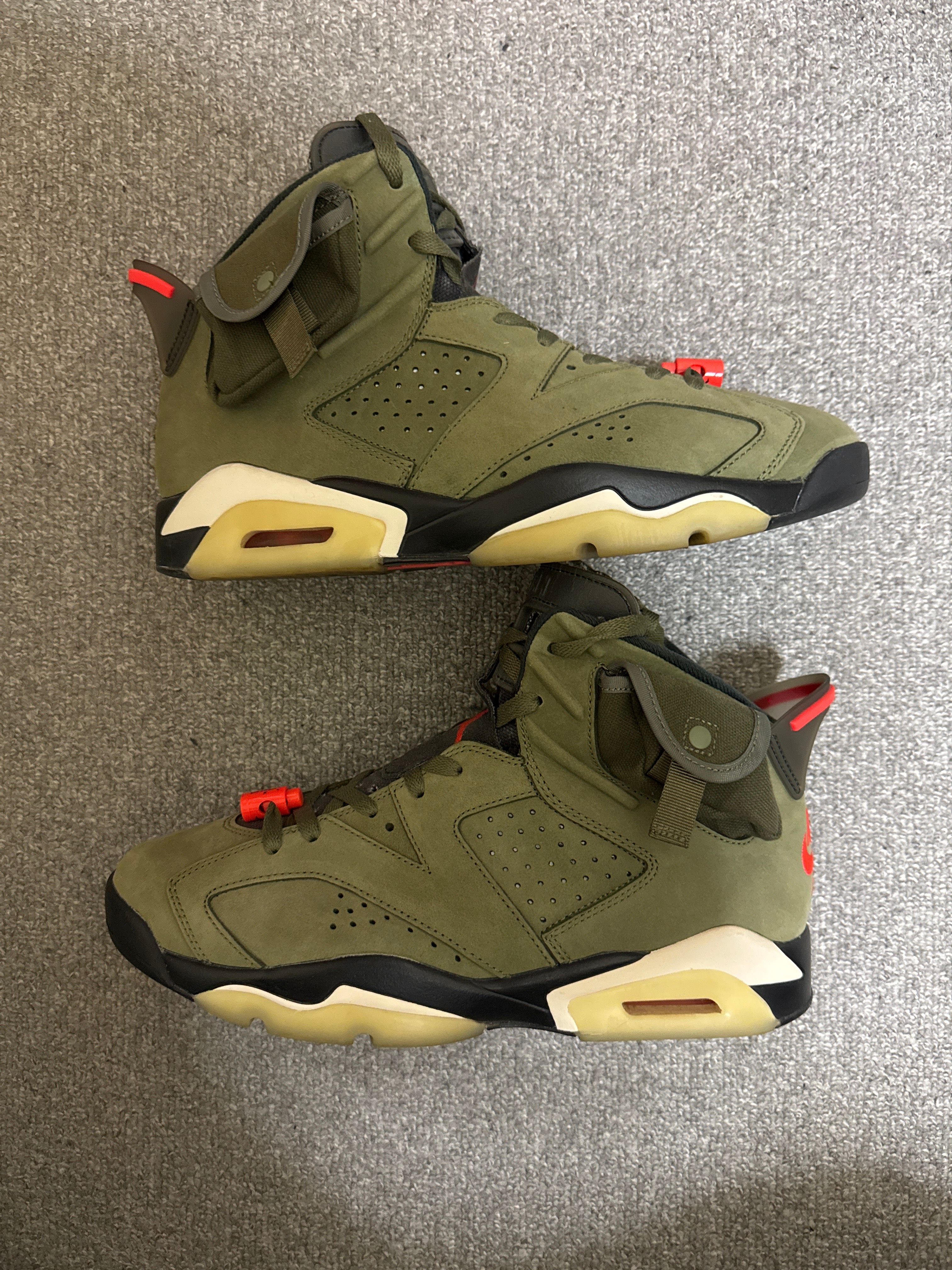 Travis Scott × Nike Air Jordan 6 Retro "Medium Olive"