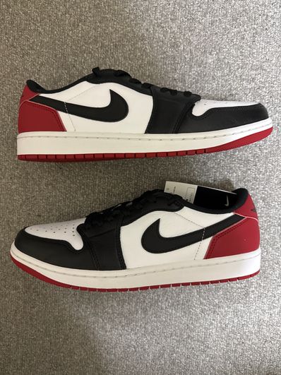 Nike Air Jordan 1 Retro Low OG "Black Toe"