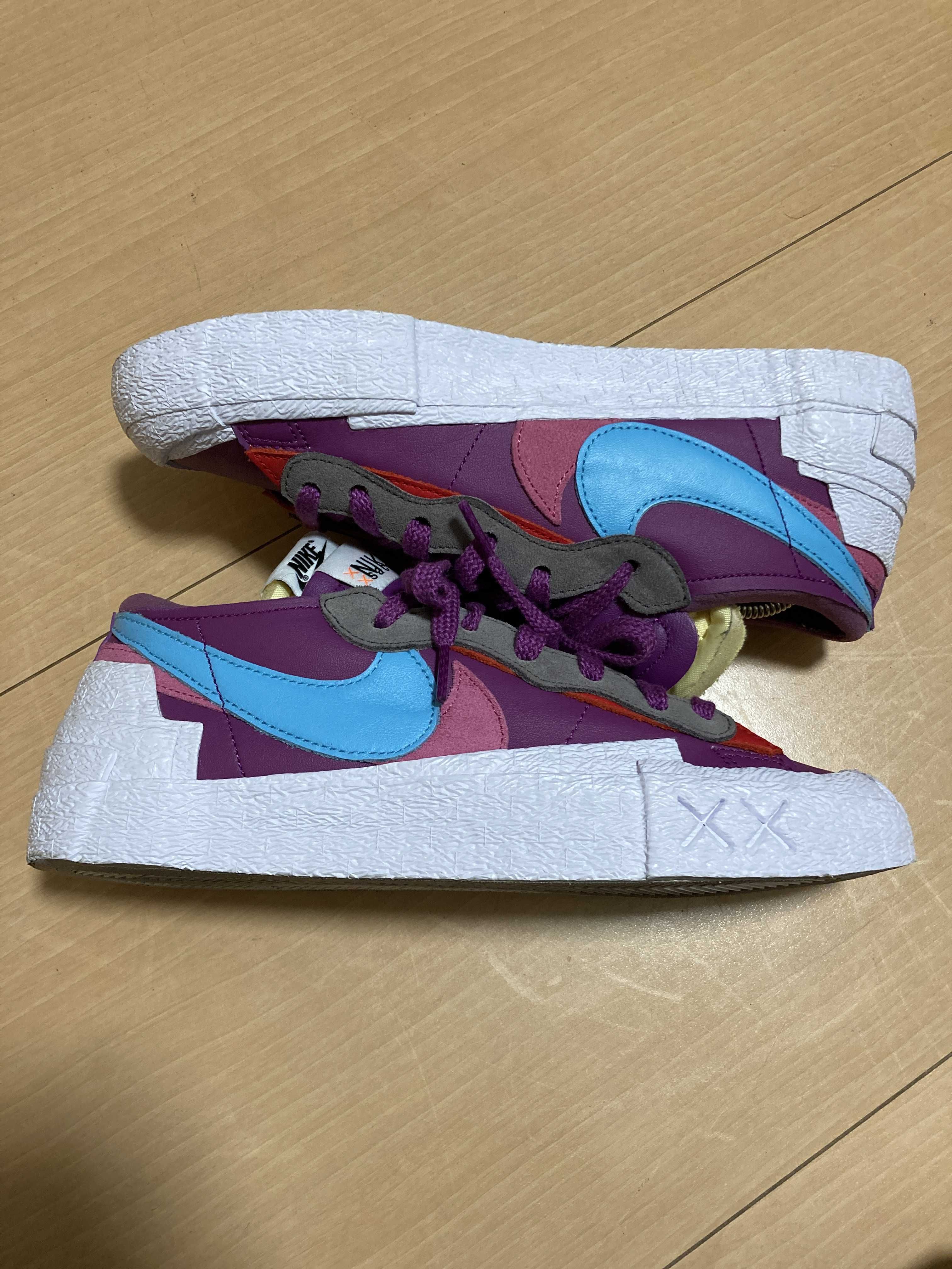 KAWS × sacai × Nike Blazer Low "Purple Dusk"