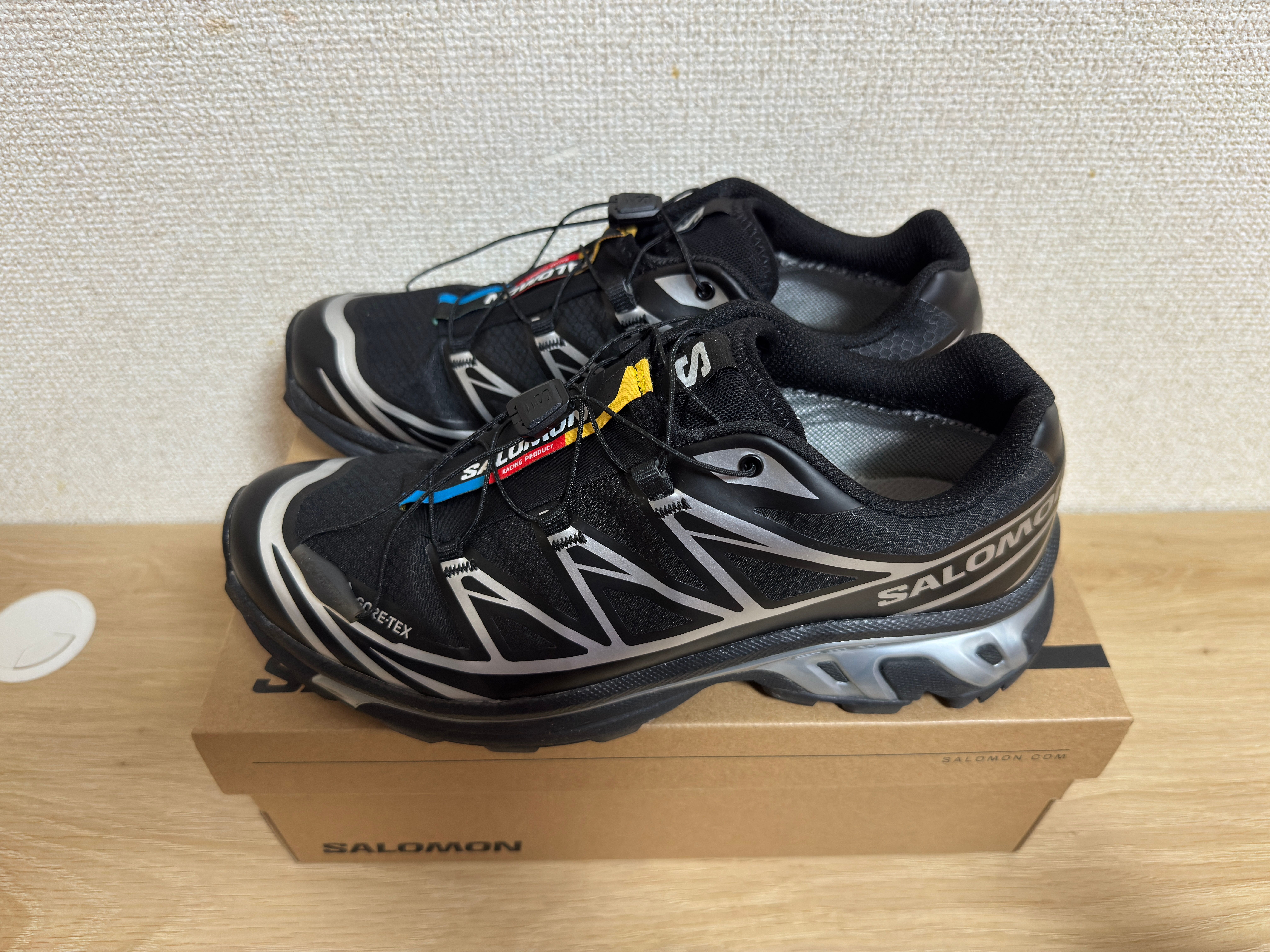 Salomon XT-6 GORE-TEX "Black/Footwear Silver"