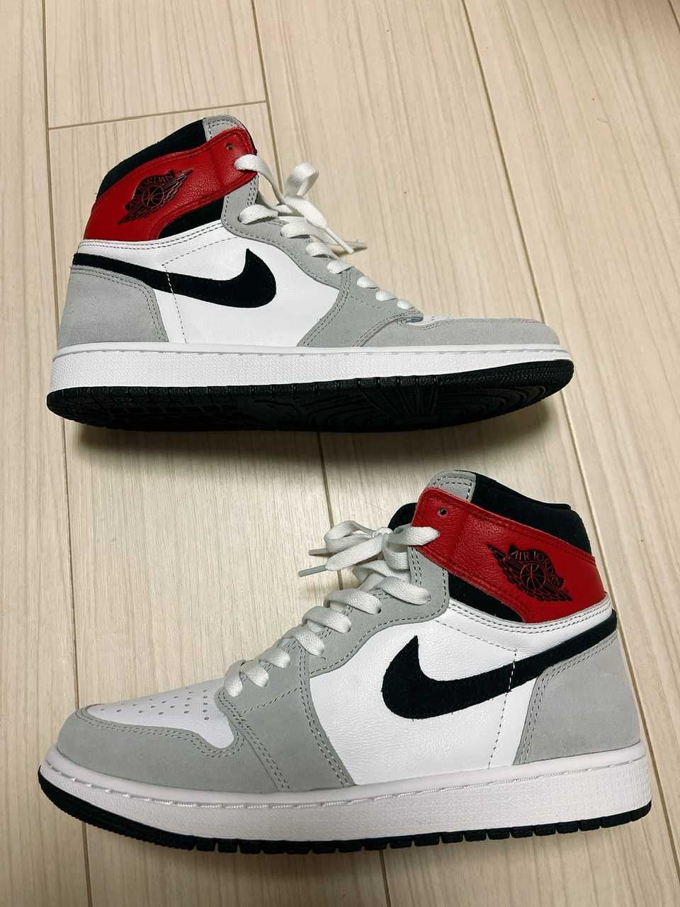 Nike Air Jordan 1 High OG "White/Black/Light Smoke Grey"