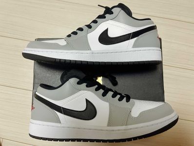 NIKE AIR JORDAN 1 LOW "LIGHT SMOKE GREY"