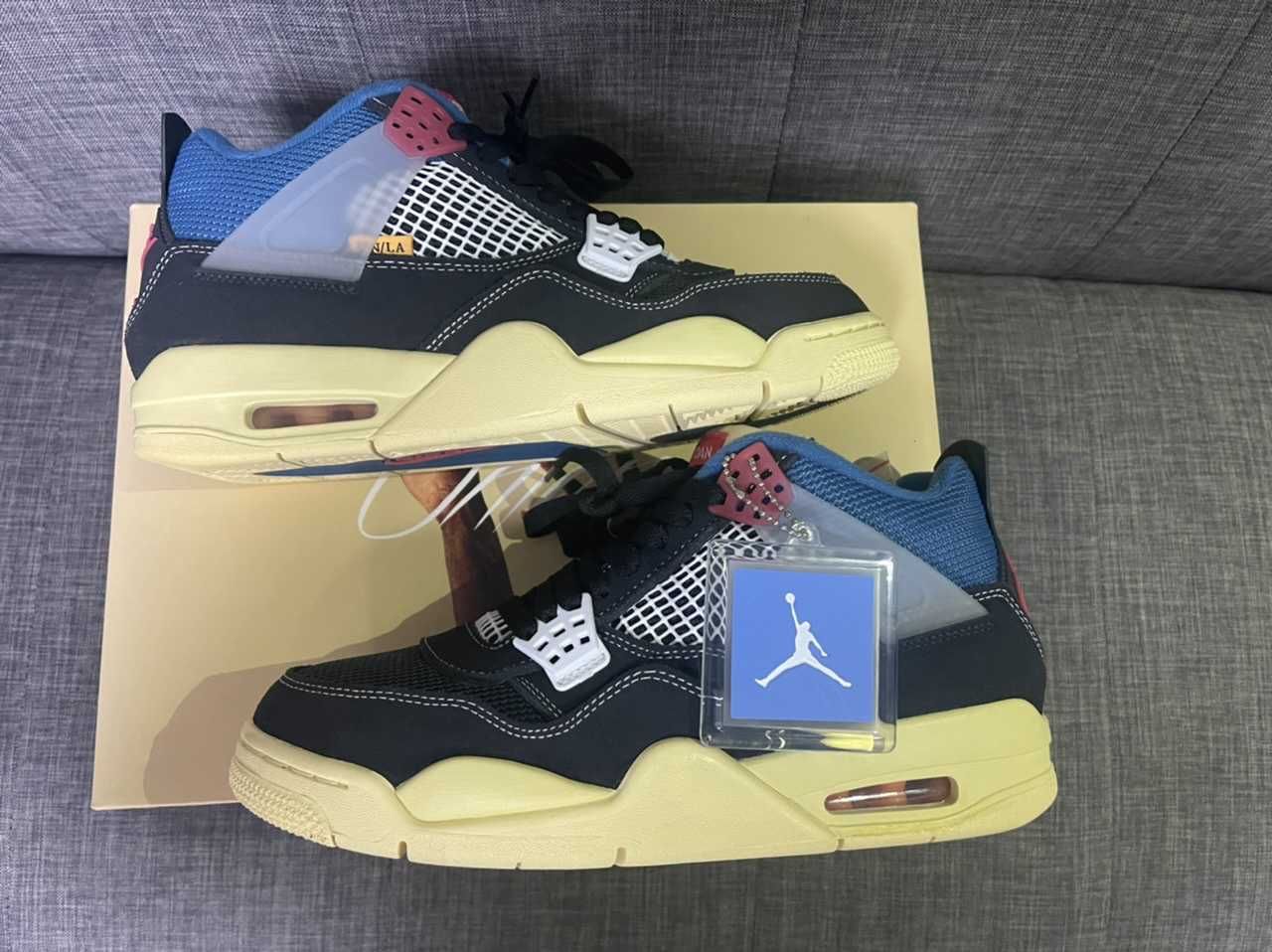 UNION × NIKE AIR JORDAN 4 "OFF NOIR"