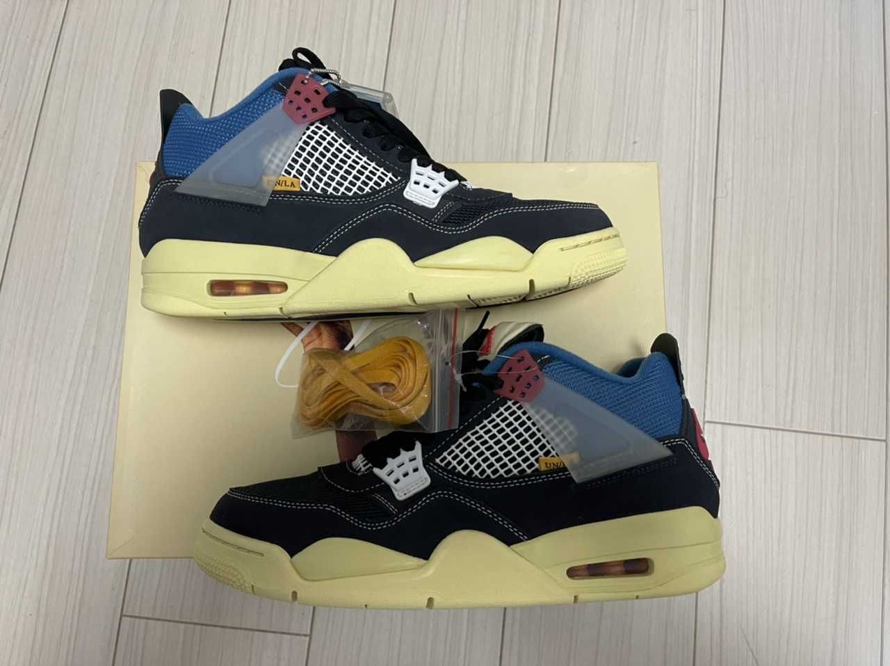 UNION × NIKE AIR JORDAN 4 "OFF NOIR"