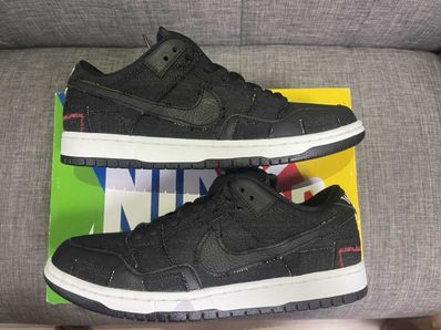 Wasted Youth × Nike SB Dunk Low "Black Denim" / VERDY