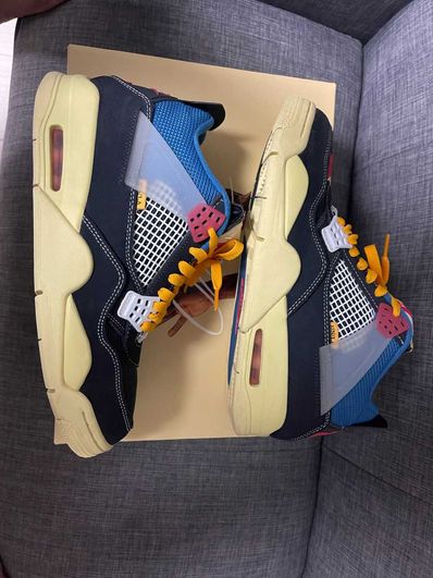 UNION × NIKE AIR JORDAN 4 "OFF NOIR"