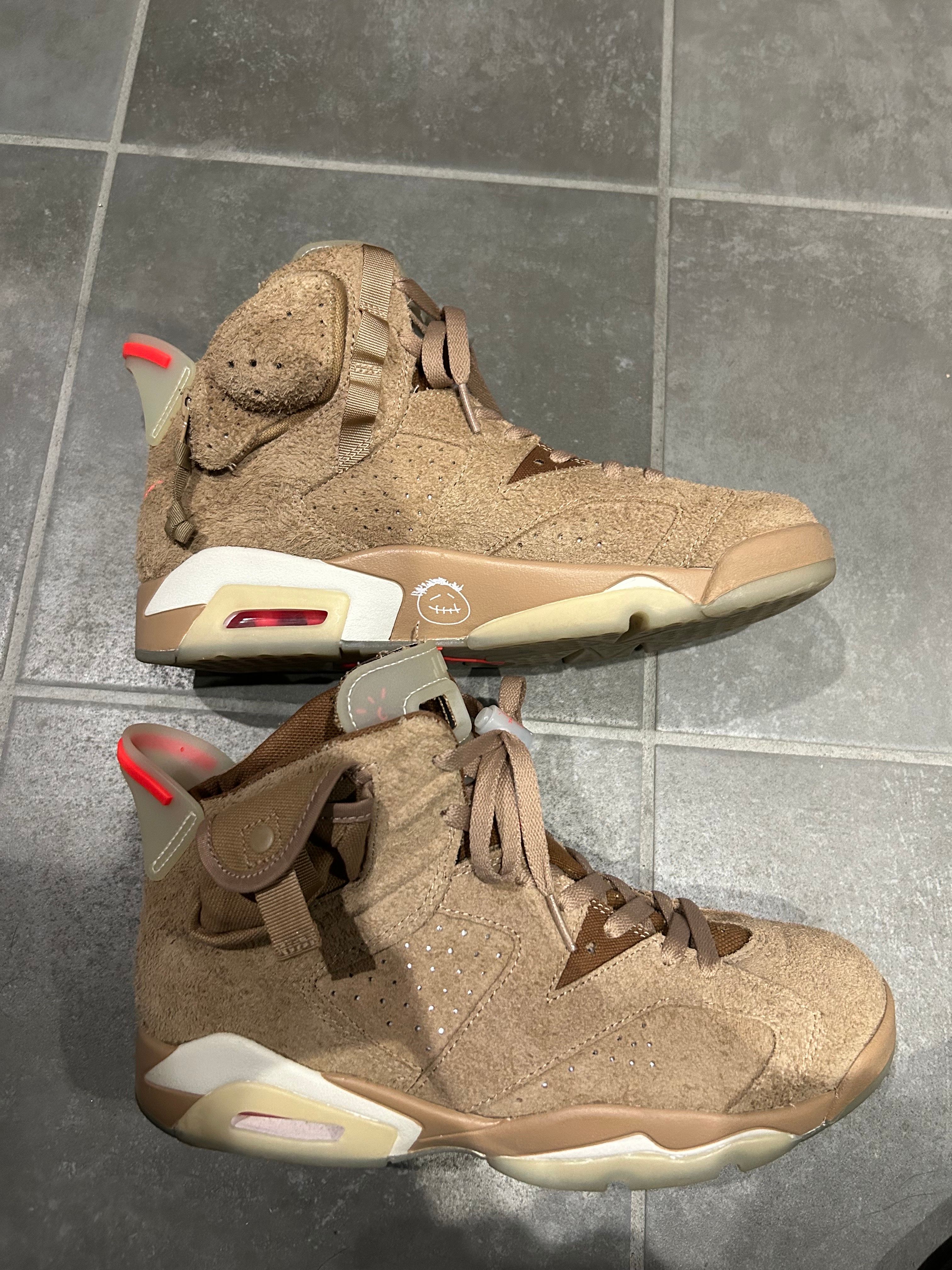 Travis Scott × Nike Air Jordan 6 "British Khaki"