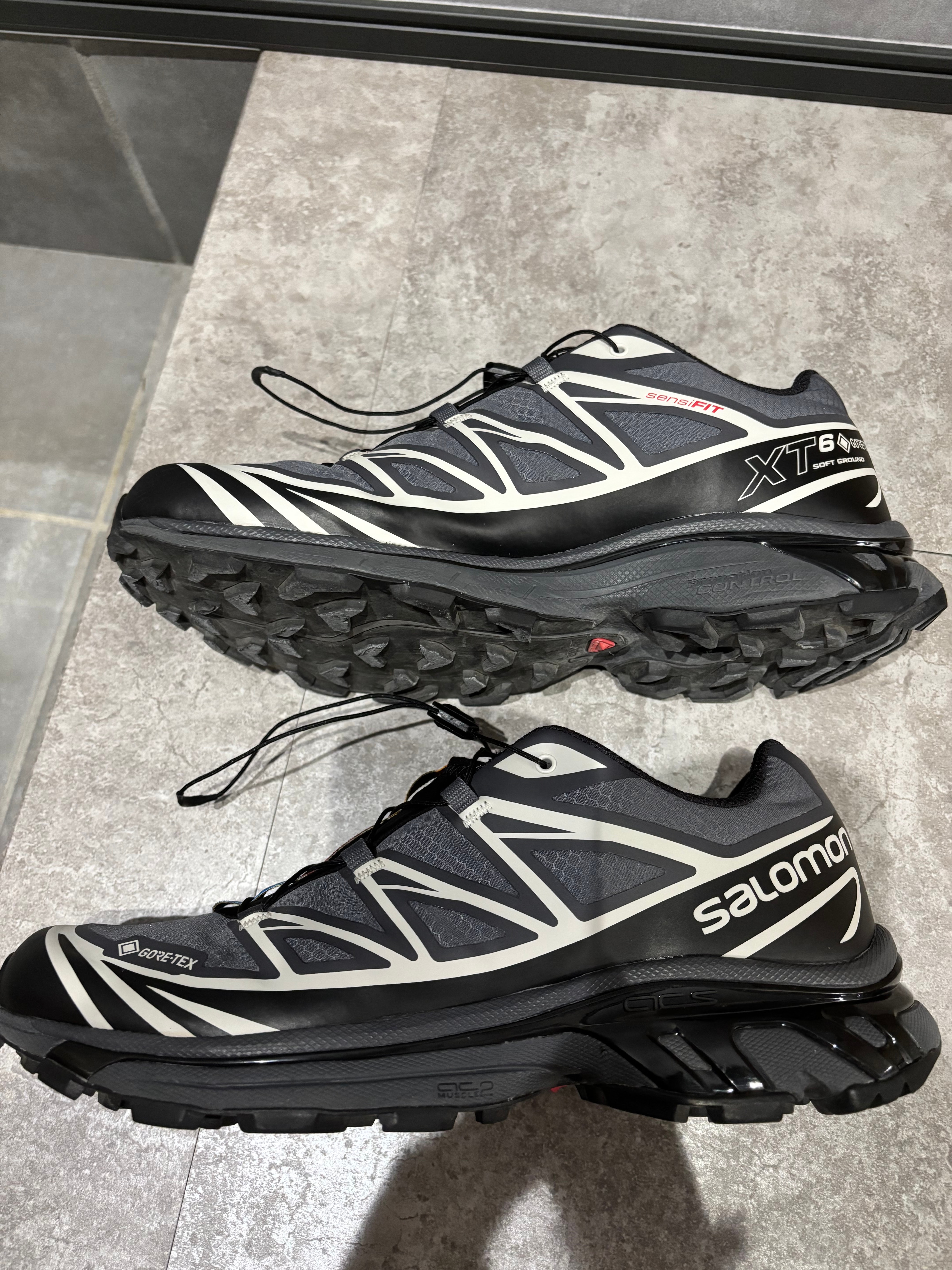 Salomon XT-6 GORE-TEX "Black/Ebony/Lunar Rock"