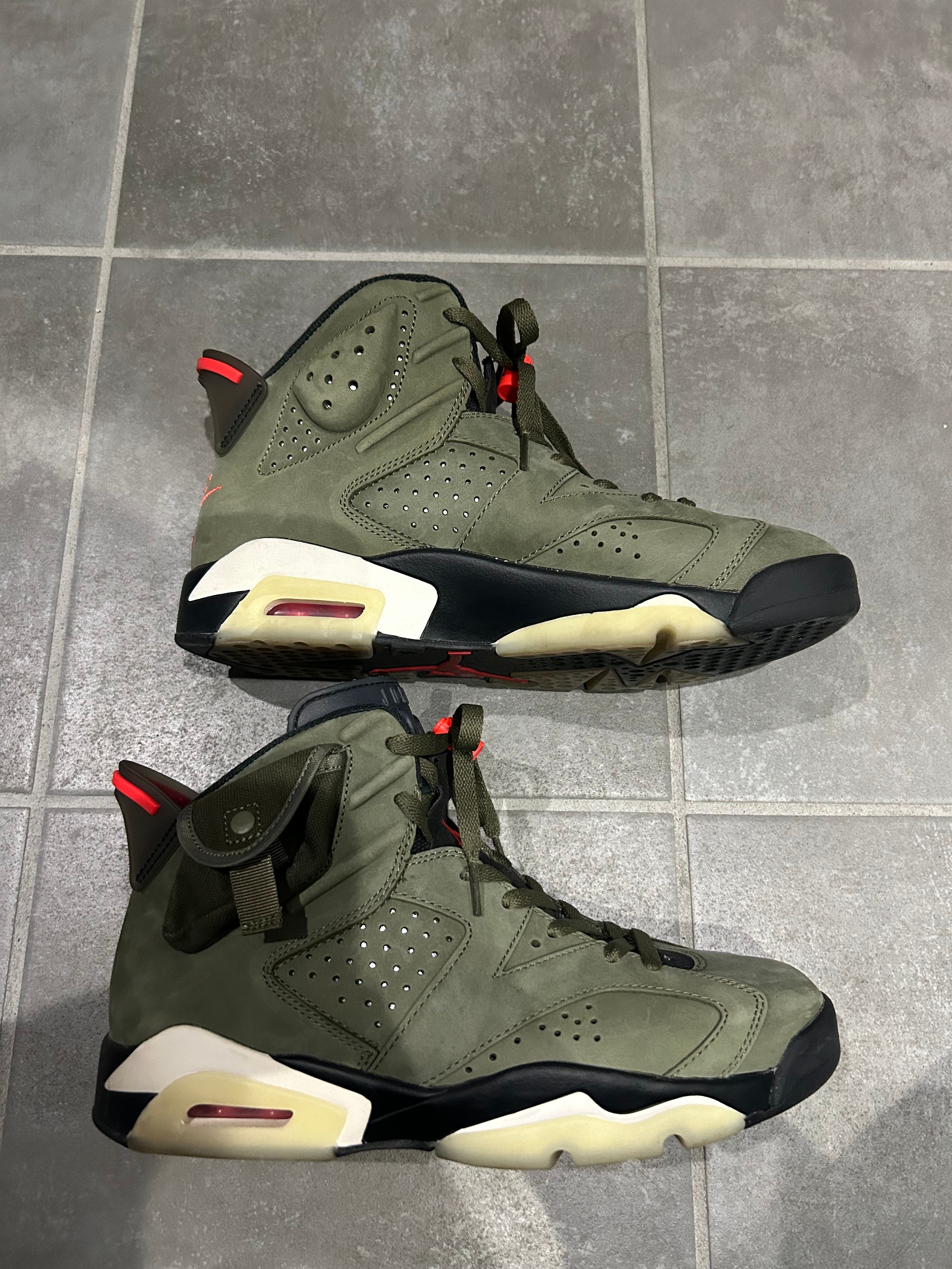 Travis Scott × Nike Air Jordan 6 Retro "Medium Olive"