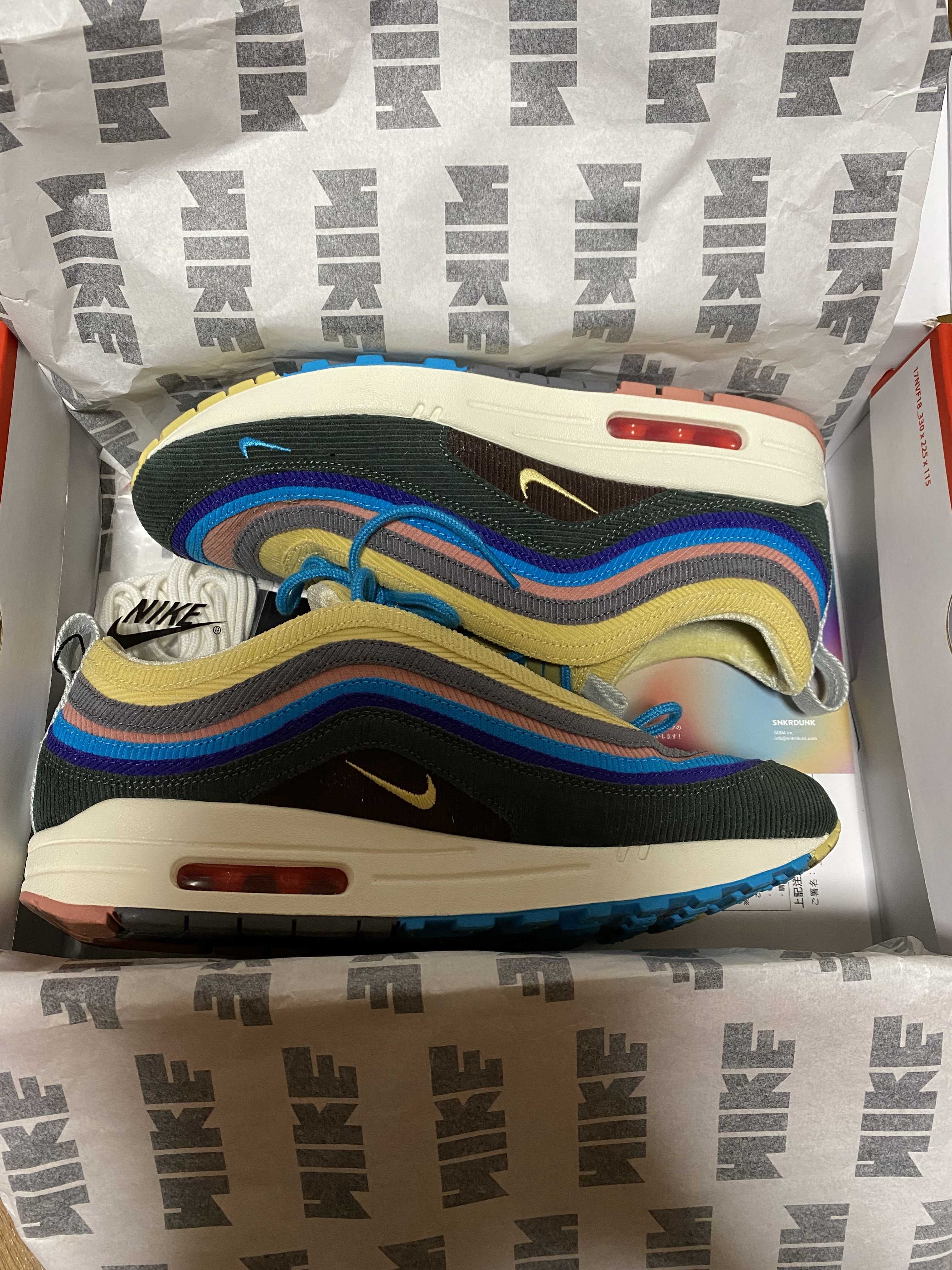 Sean Wotherspoon × Nike Air Max 1/97 SW "Collector's Dream"