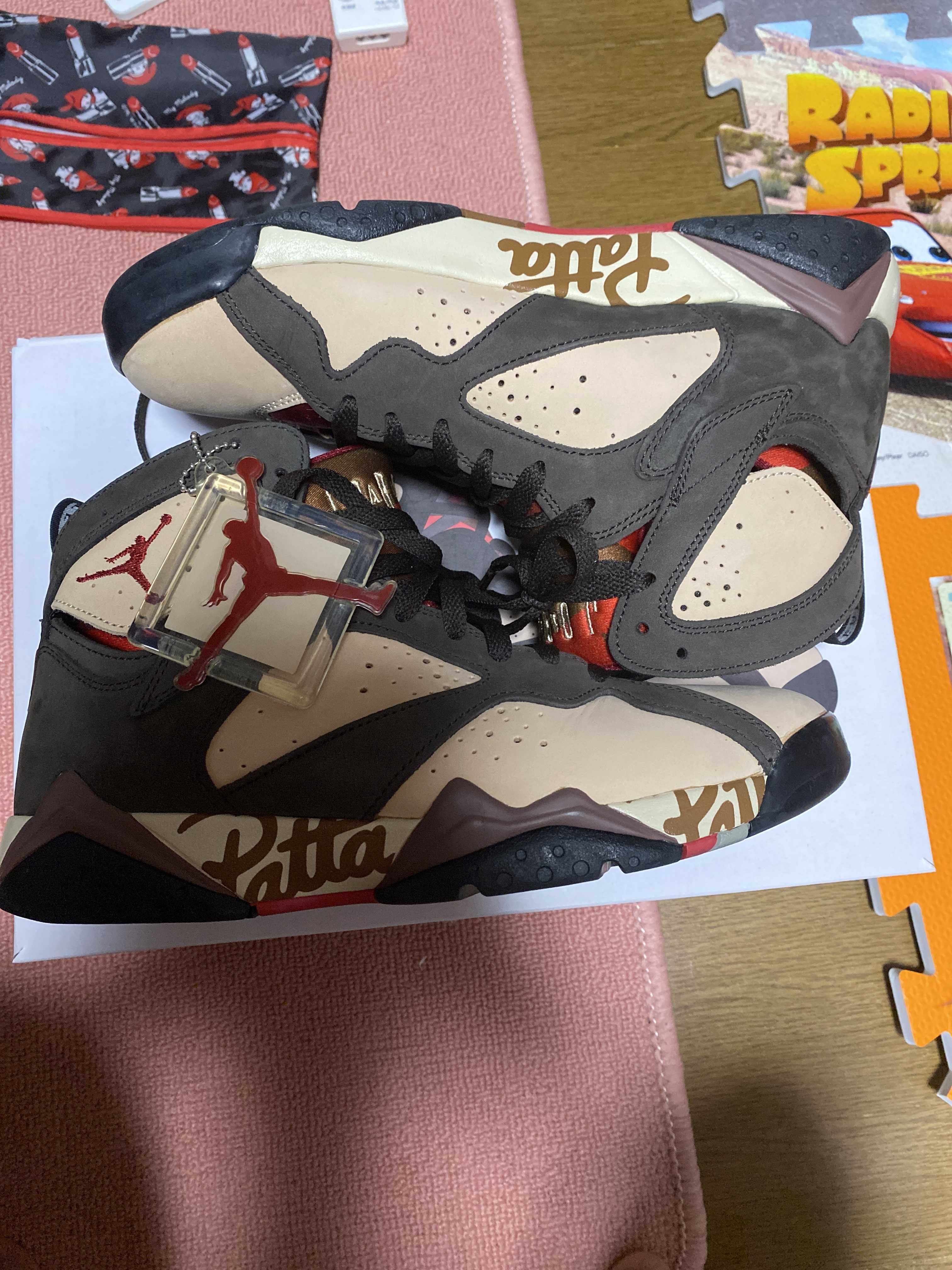 Patta × Nike Air Jordan 7 OG "Brown"