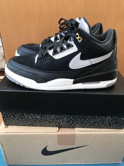 Nike Air Jordan 3 Retro Tinker "Black/Cement Grey"