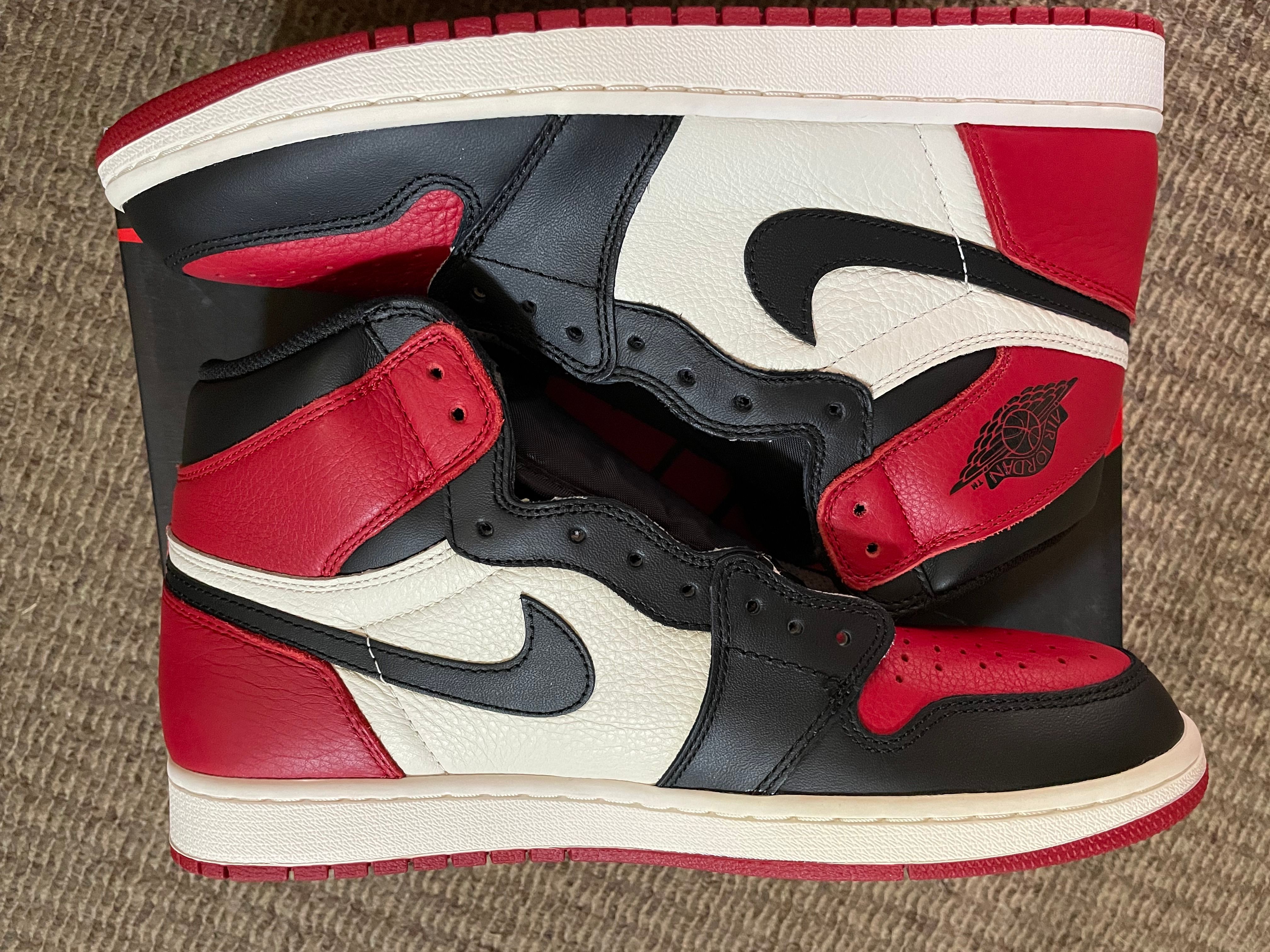 Nike Air Jordan 1 Retro High OG "Bred Toe"