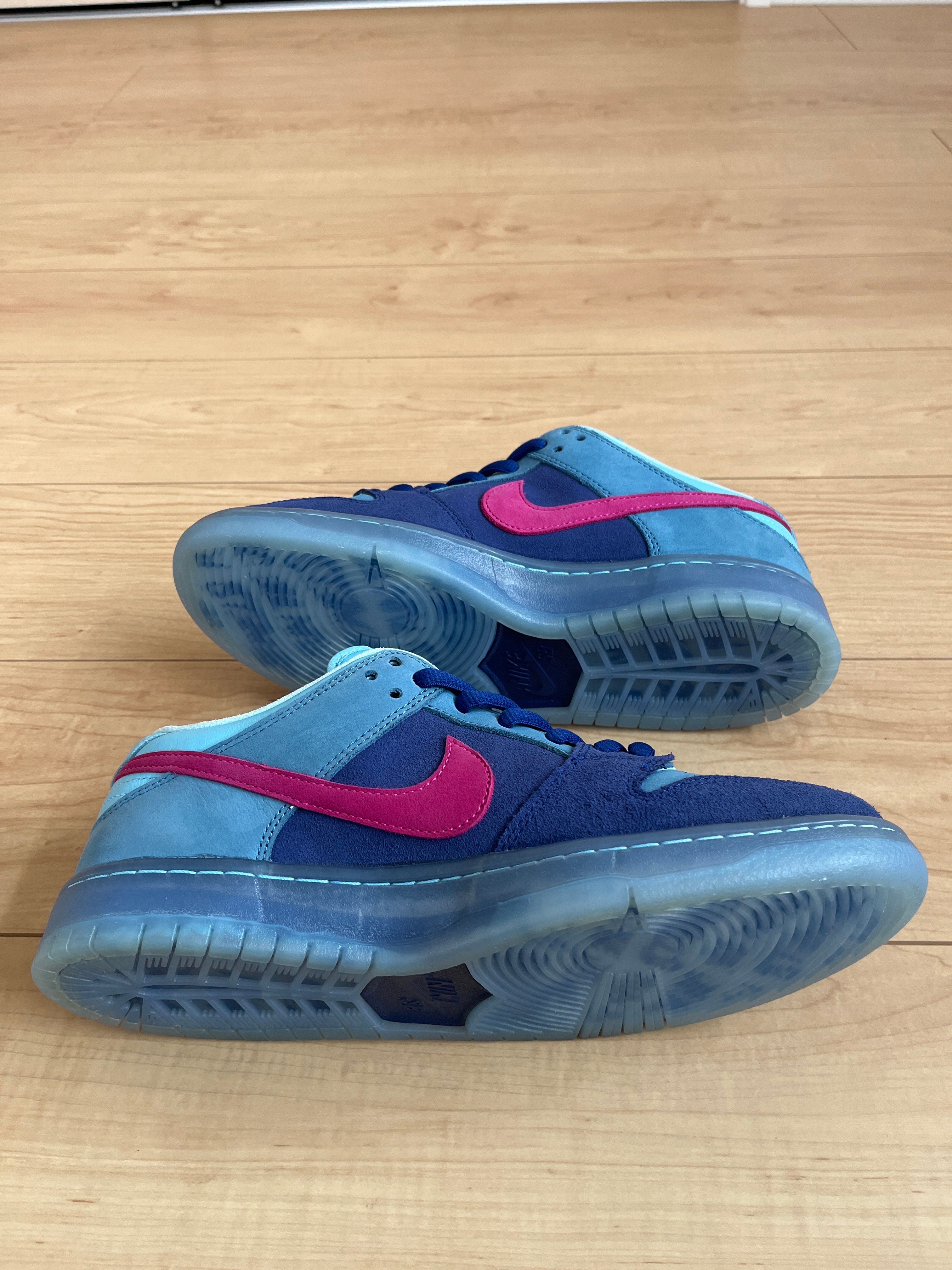 Run The Jewels × Nike SB Dunk Low "Deep Royal Blue and Active Pink"