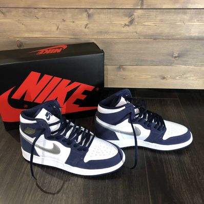 Nike GS Air Jordan 1 High OG CO.JP "Midnight Navy" (2020)(ブリーフケースなし)